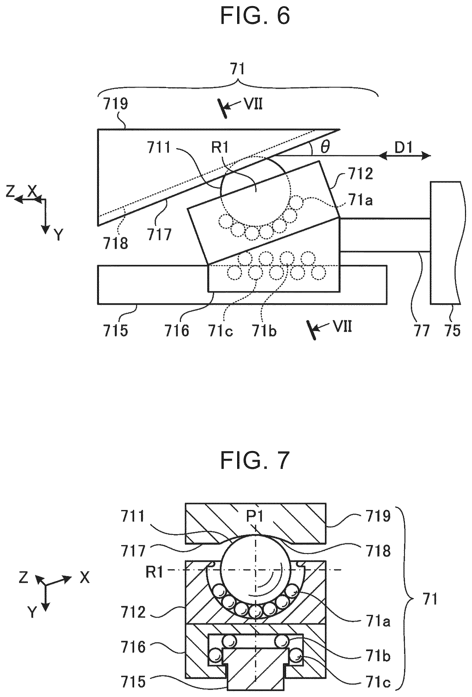 Patent US12581585 Figure 5 – Tilt stage, extreme ultraviolet light generation apparatus, and electronic device manufacturing method