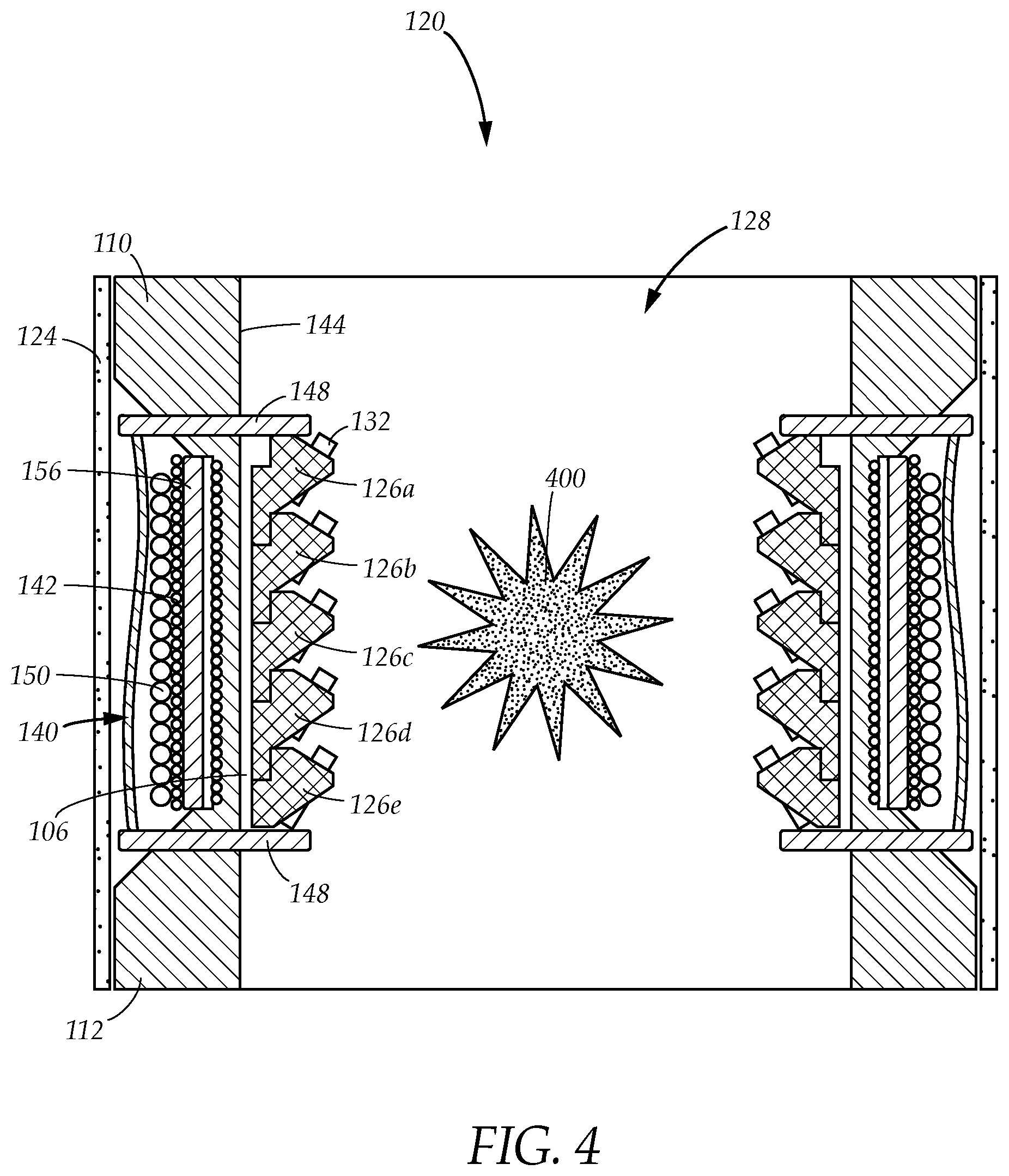Patent US12581587 Figure 4 – Electromagnetic pulse apparatus, system, and method