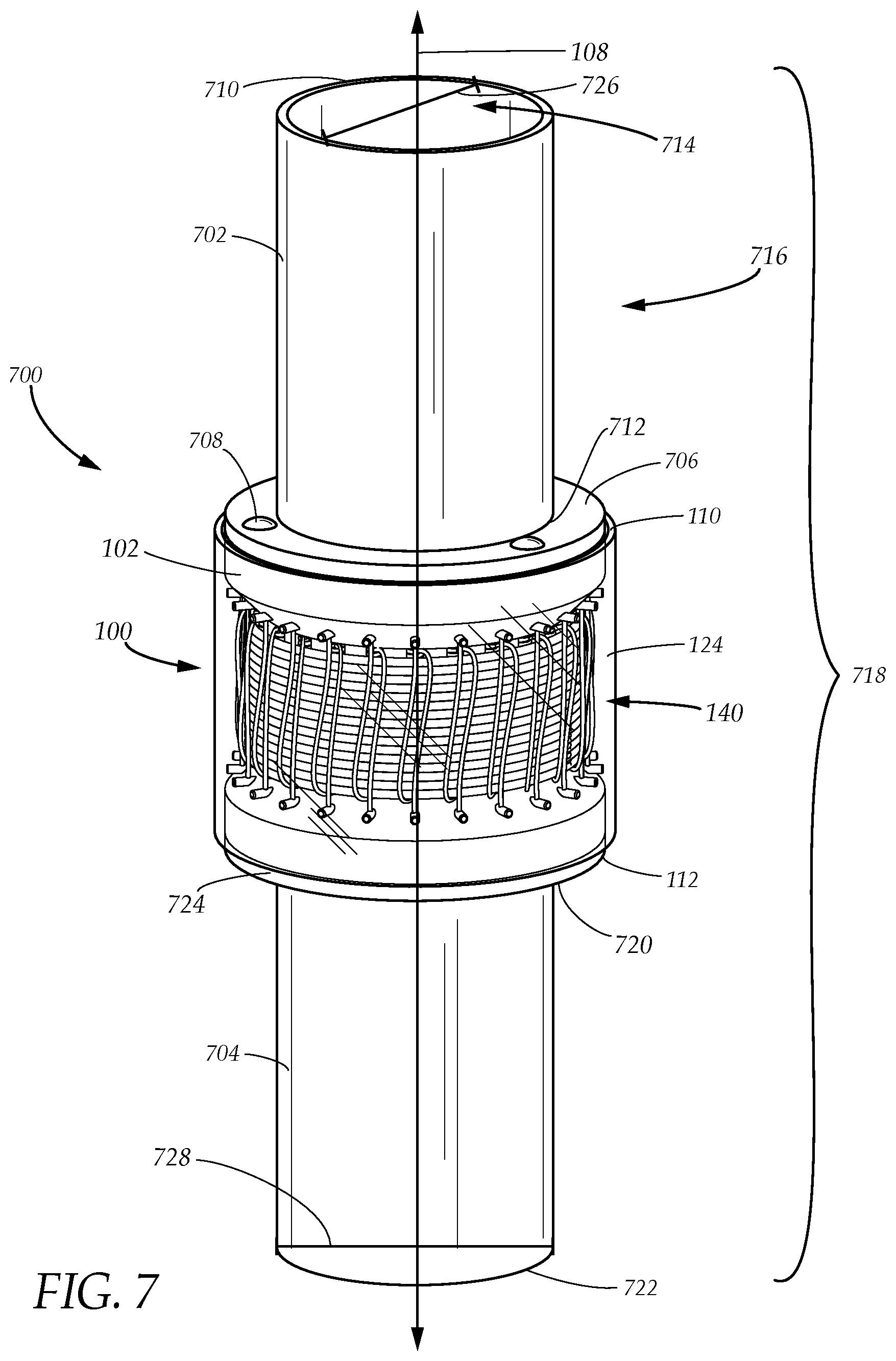 Patent US12581587 Figure 8 – Electromagnetic pulse apparatus, system, and method