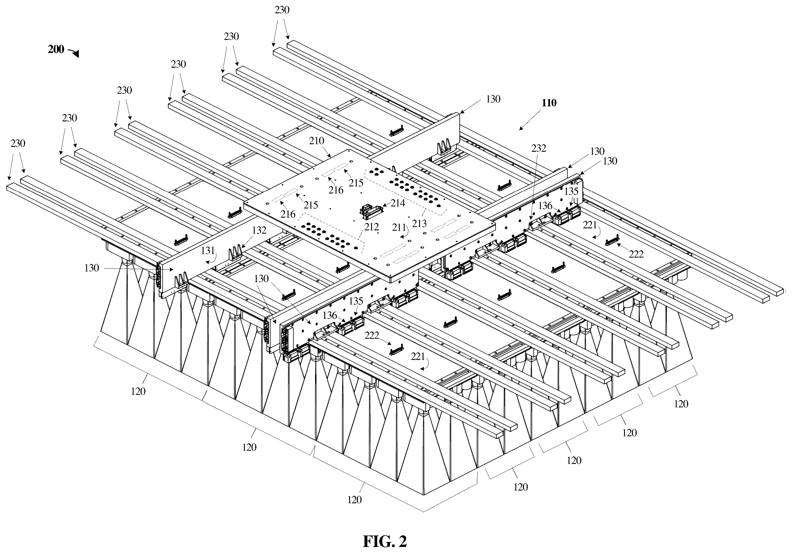 Patent US12581590 Figure 2 – High density radio frequency connections