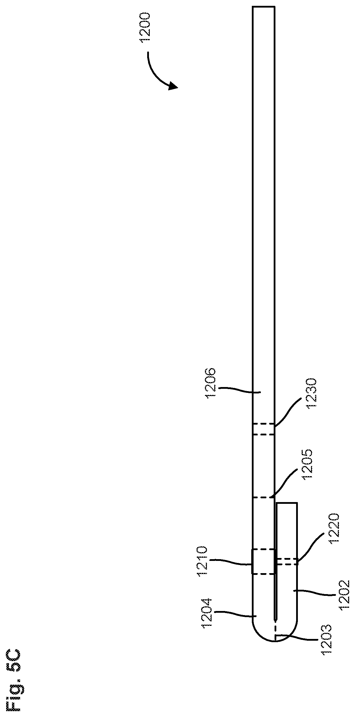 Patent US12581595 Figure 7 – Textile blank with seamless knitted electrode system