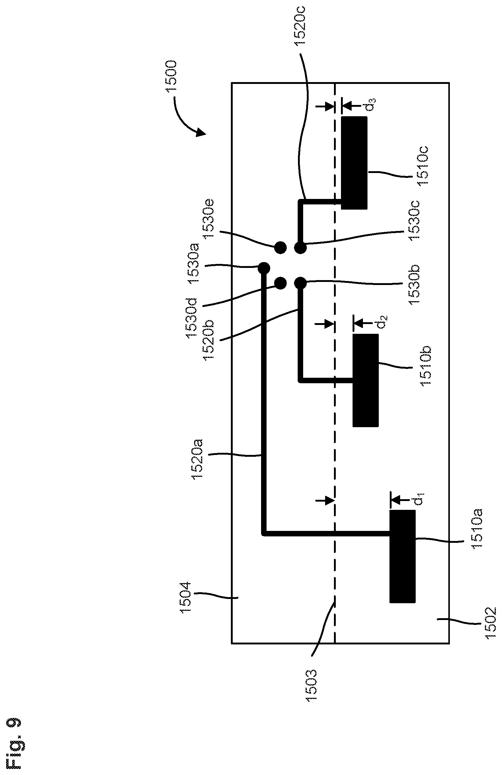 Patent US12581595 Figure 15 – Textile blank with seamless knitted electrode system