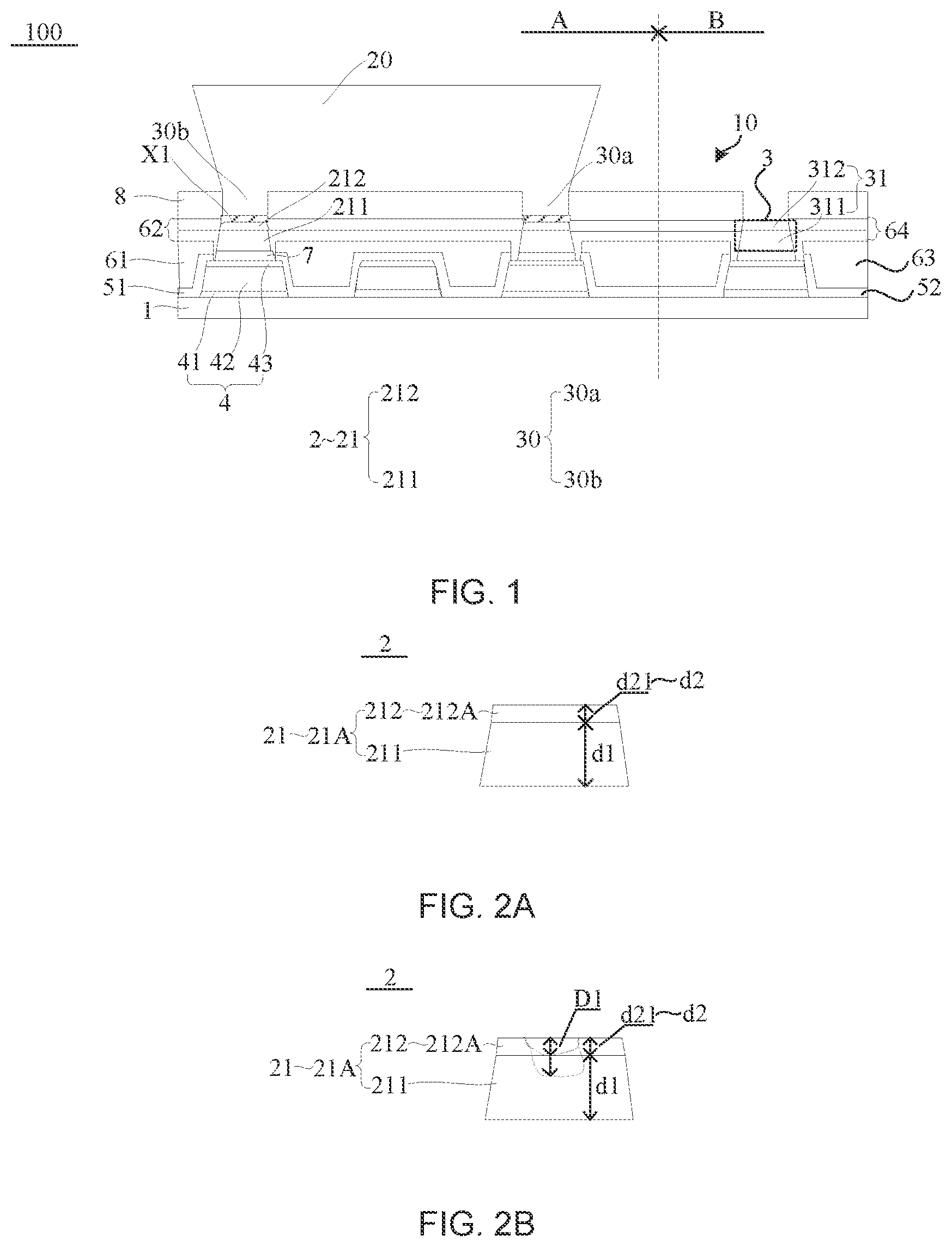Patent US12581596 Figure 1 – Wiring board, functional backplane and method for manufacturing the same