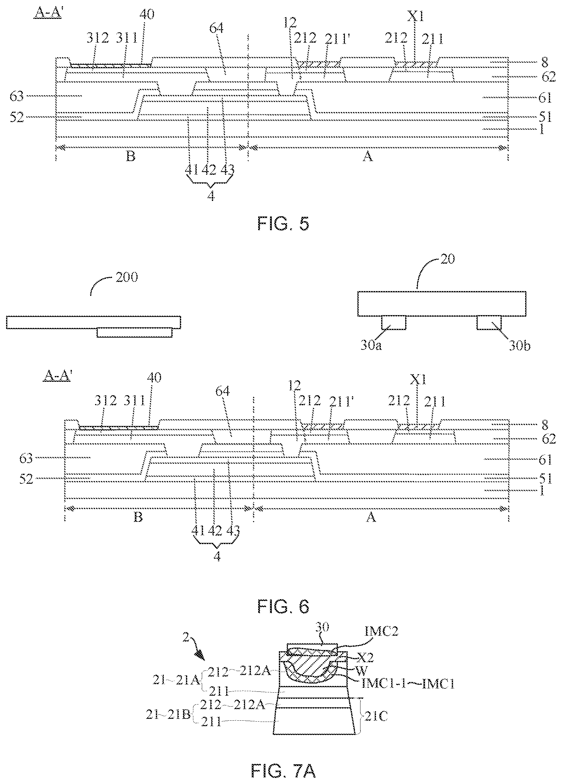 Patent US12581596 Figure 6 – Wiring board, functional backplane and method for manufacturing the same