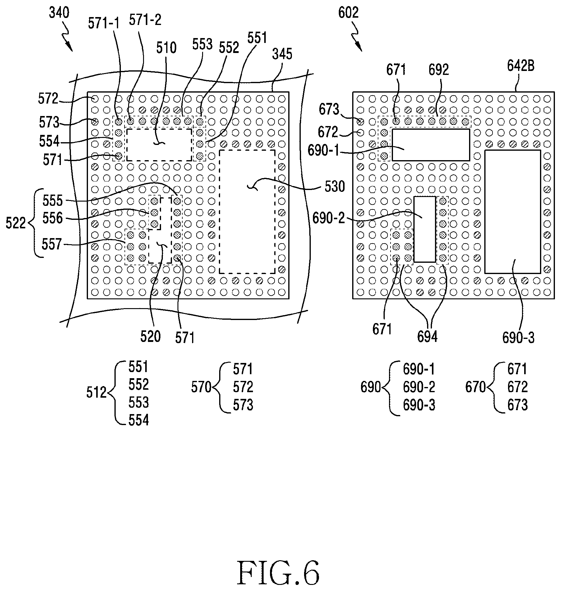 Patent US12581598 Figure 6 – Electronic device comprising printed circuit board