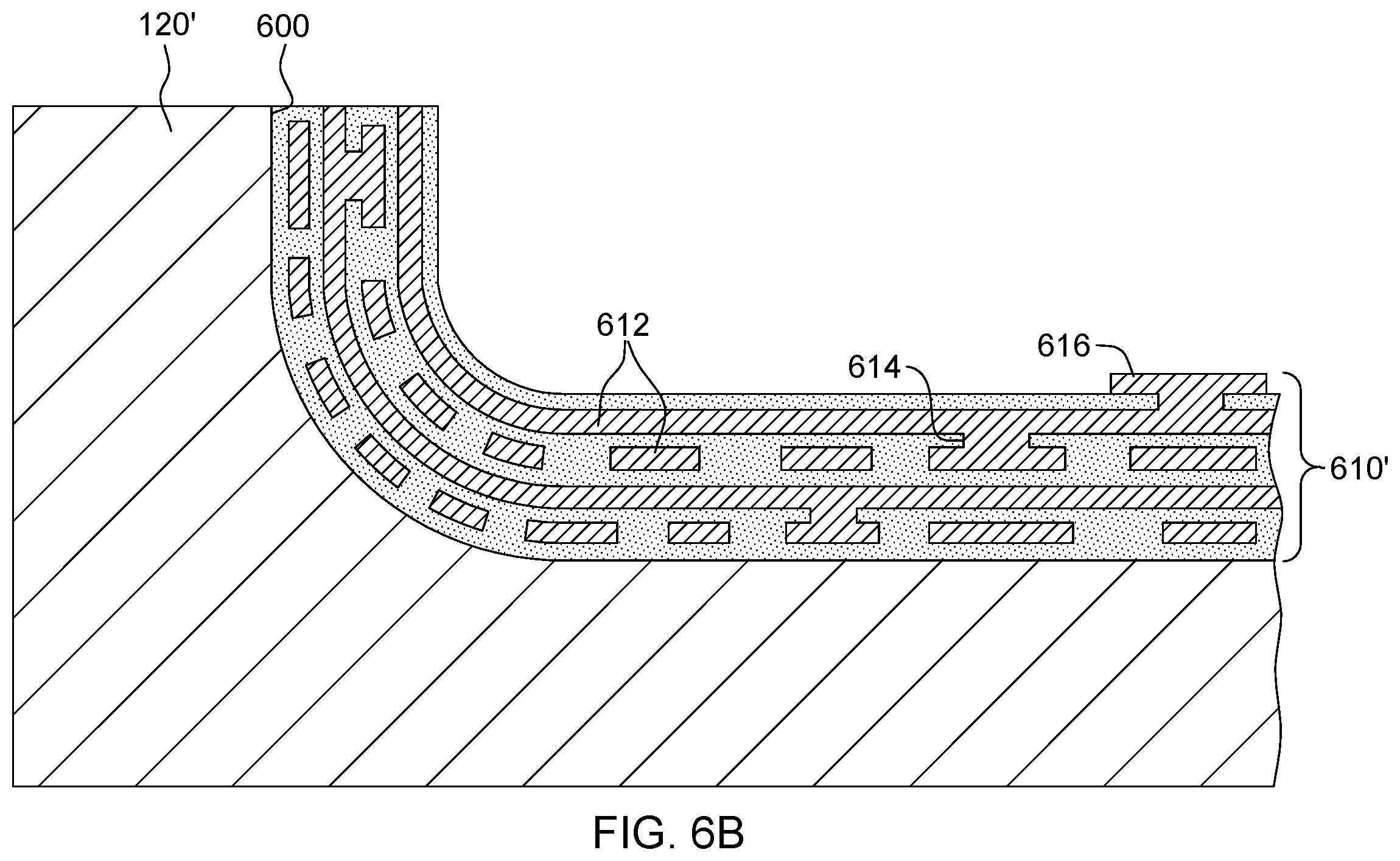 Patent US12581600 Figure 7 – Generation of random security circuit patterns for in-situ fabrication of tamper-respondent sensors