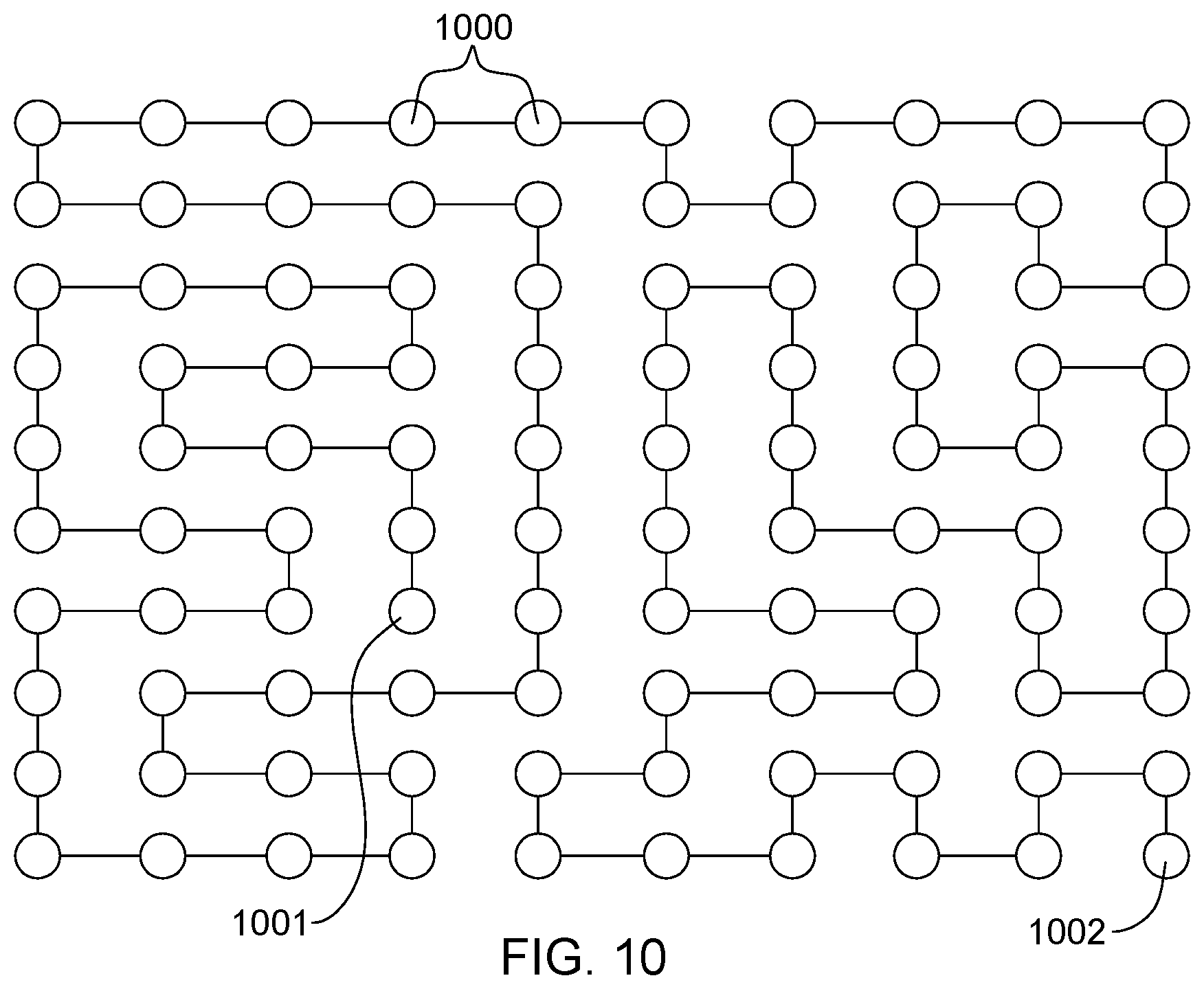 Patent US12581600 Figure 12 – Generation of random security circuit patterns for in-situ fabrication of tamper-respondent sensors