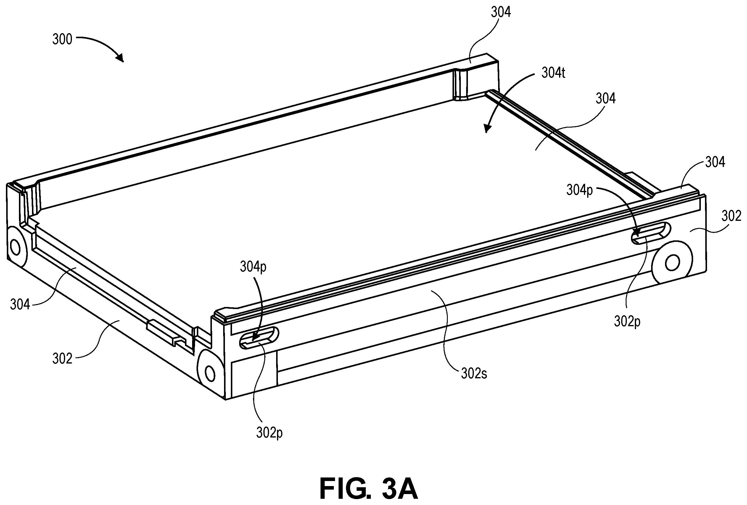 Patent US12581602 Figure 3 – Enhanced prying structure for an electronic device