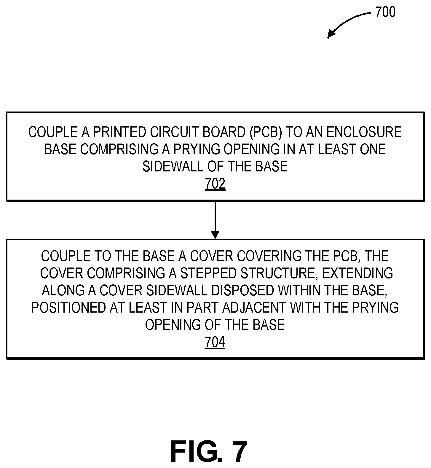 Patent US12581602 Figure 9 – Enhanced prying structure for an electronic device