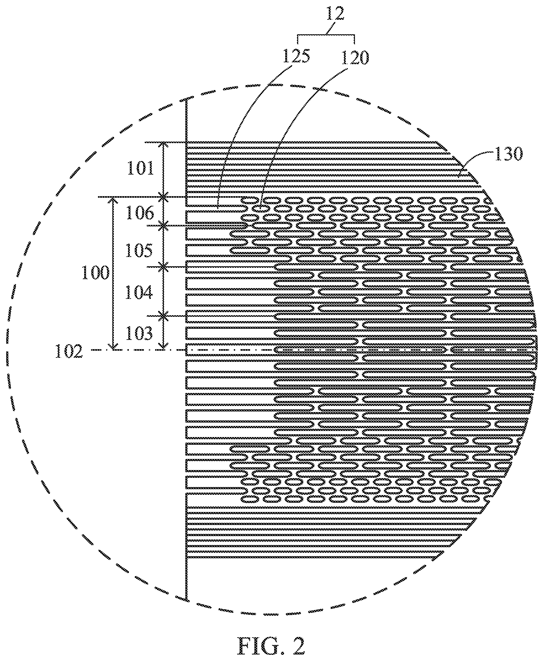 Patent US12581603 Figure 2 – Supporting plate and foldable display module