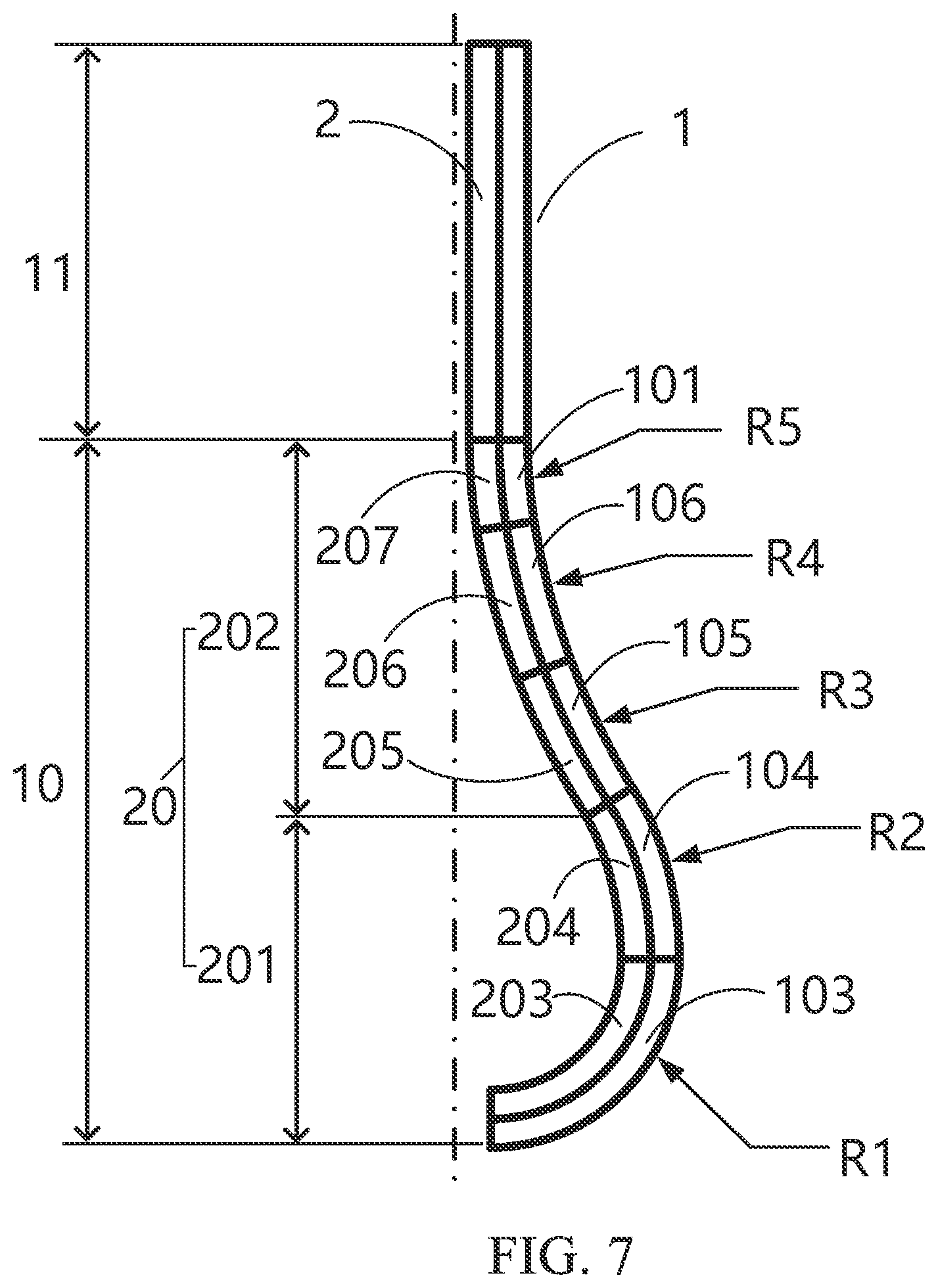 Patent US12581603 Figure 7 – Supporting plate and foldable display module