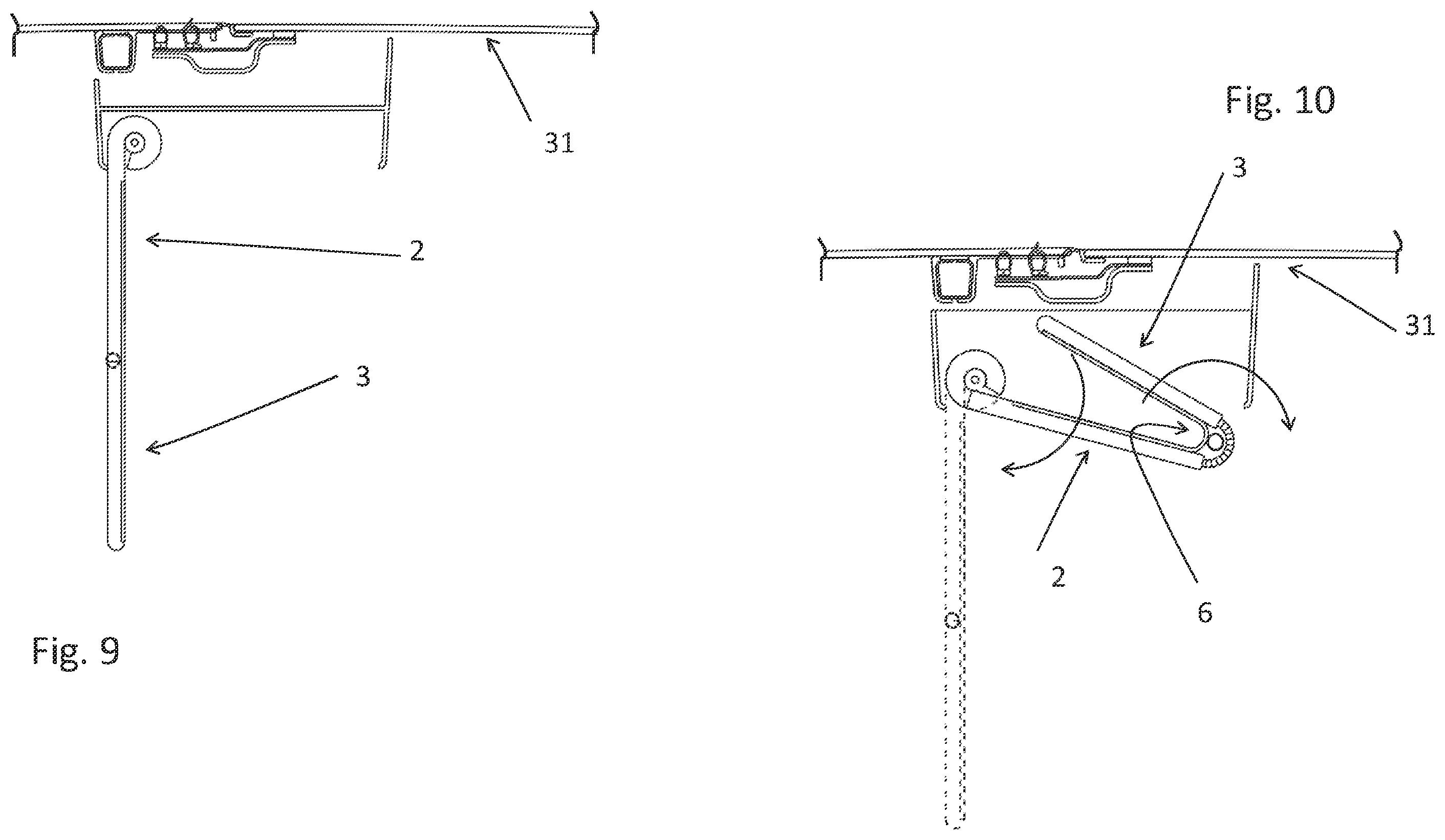 Patent US12581605 Figure 8 – Vehicle and a foldable display device for use therein