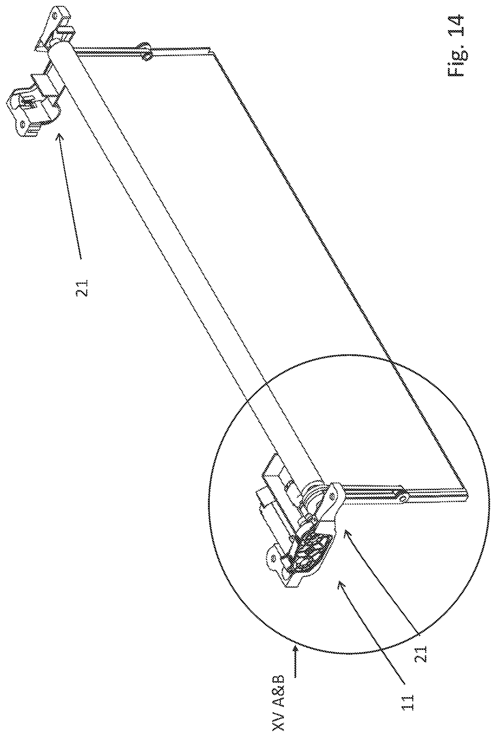 Patent US12581605 Figure 11 – Vehicle and a foldable display device for use therein