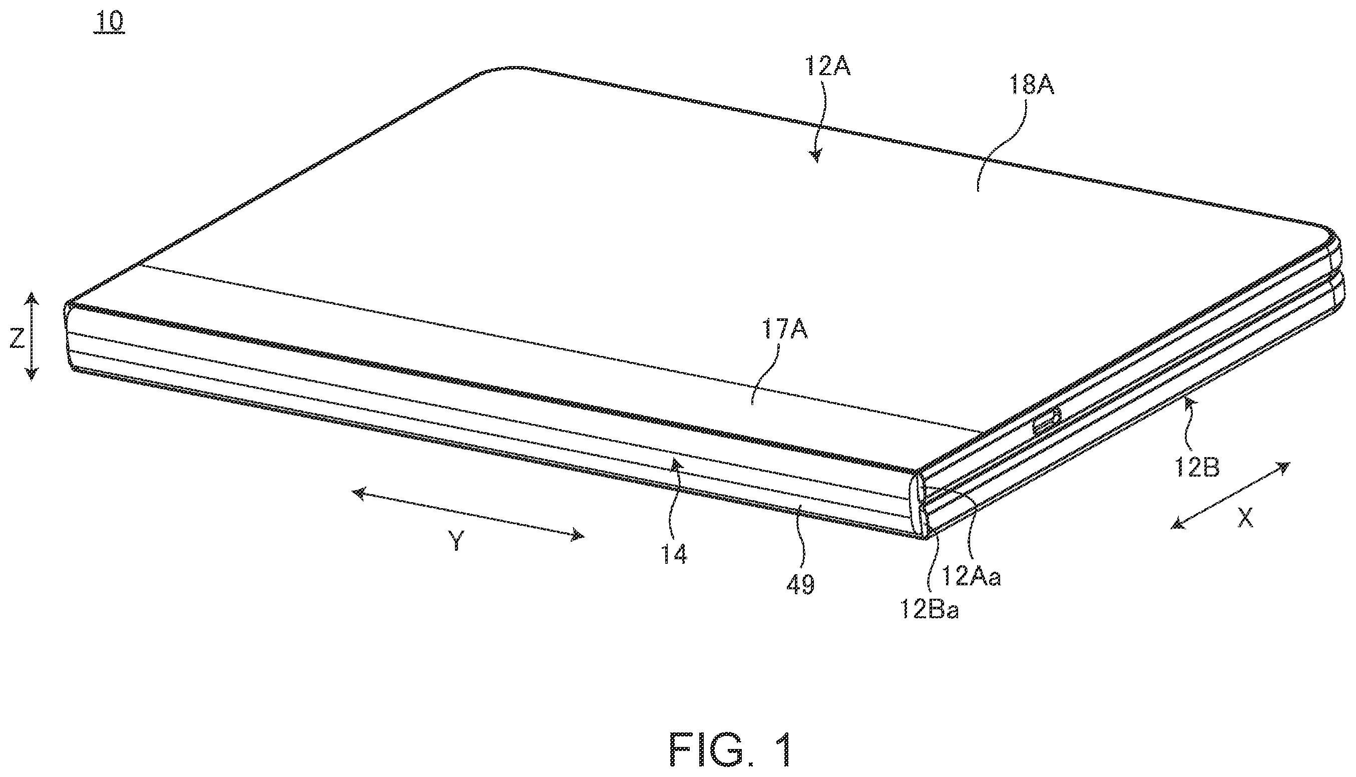 Patent US12581606 — Electronic apparatus — Figure 1