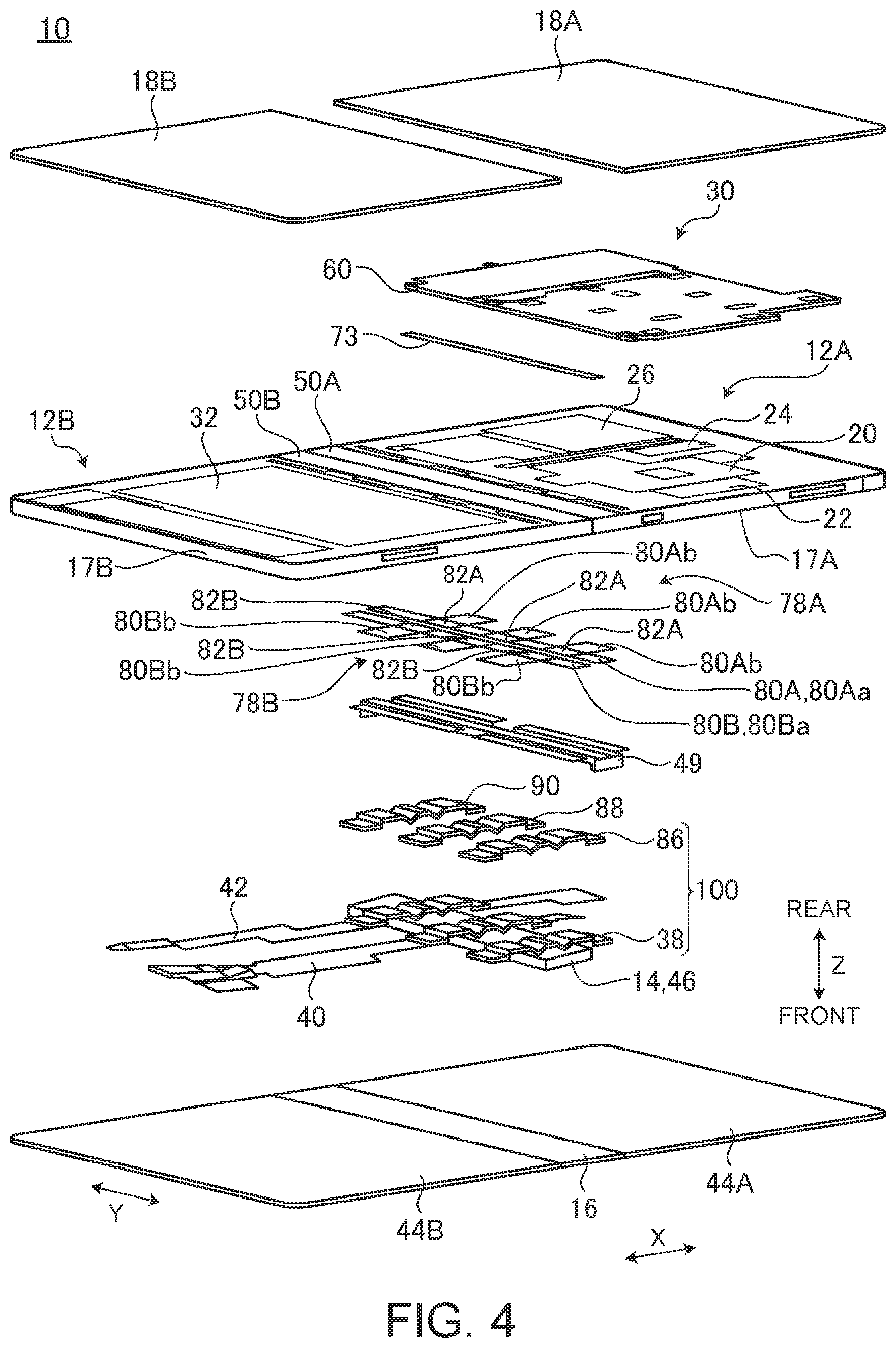 Patent US12581606 Figure 4 – Electronic apparatus