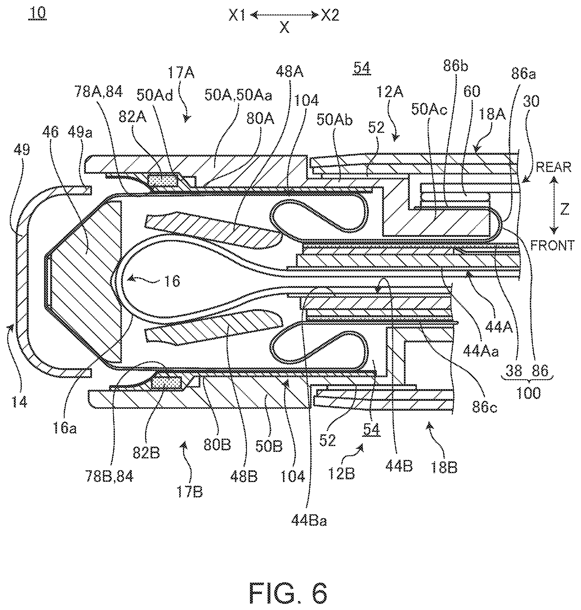 Patent US12581606 Figure 6 – Electronic apparatus