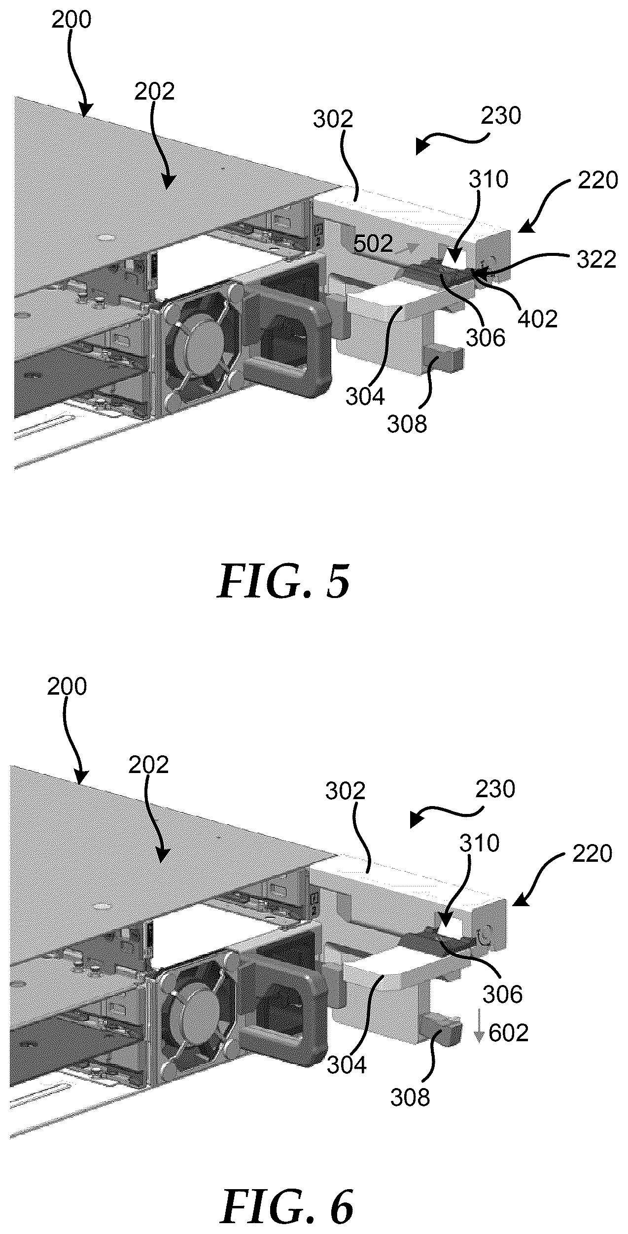 Patent US12581608 Figure 4 – Pivot latch hardware for a node of an information handling system