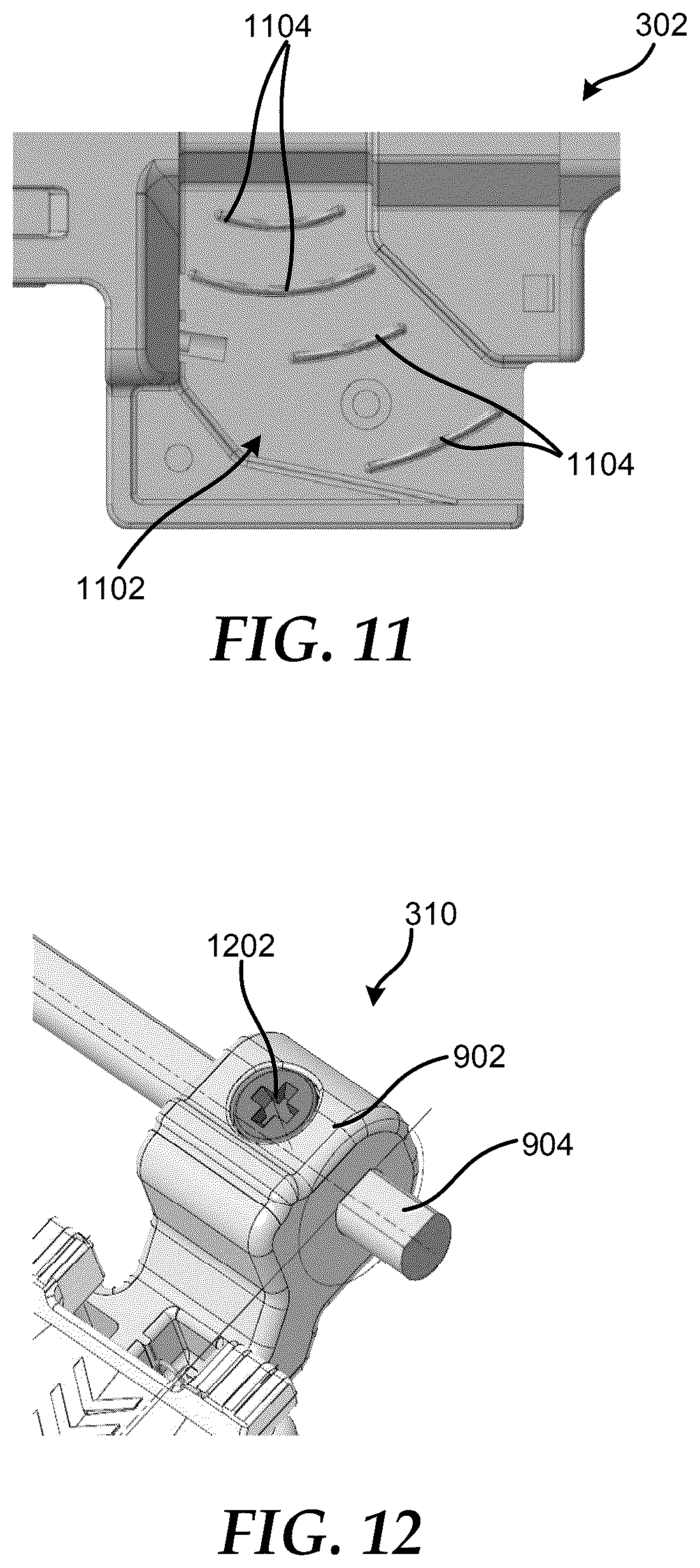 Patent US12581608 Figure 8 – Pivot latch hardware for a node of an information handling system