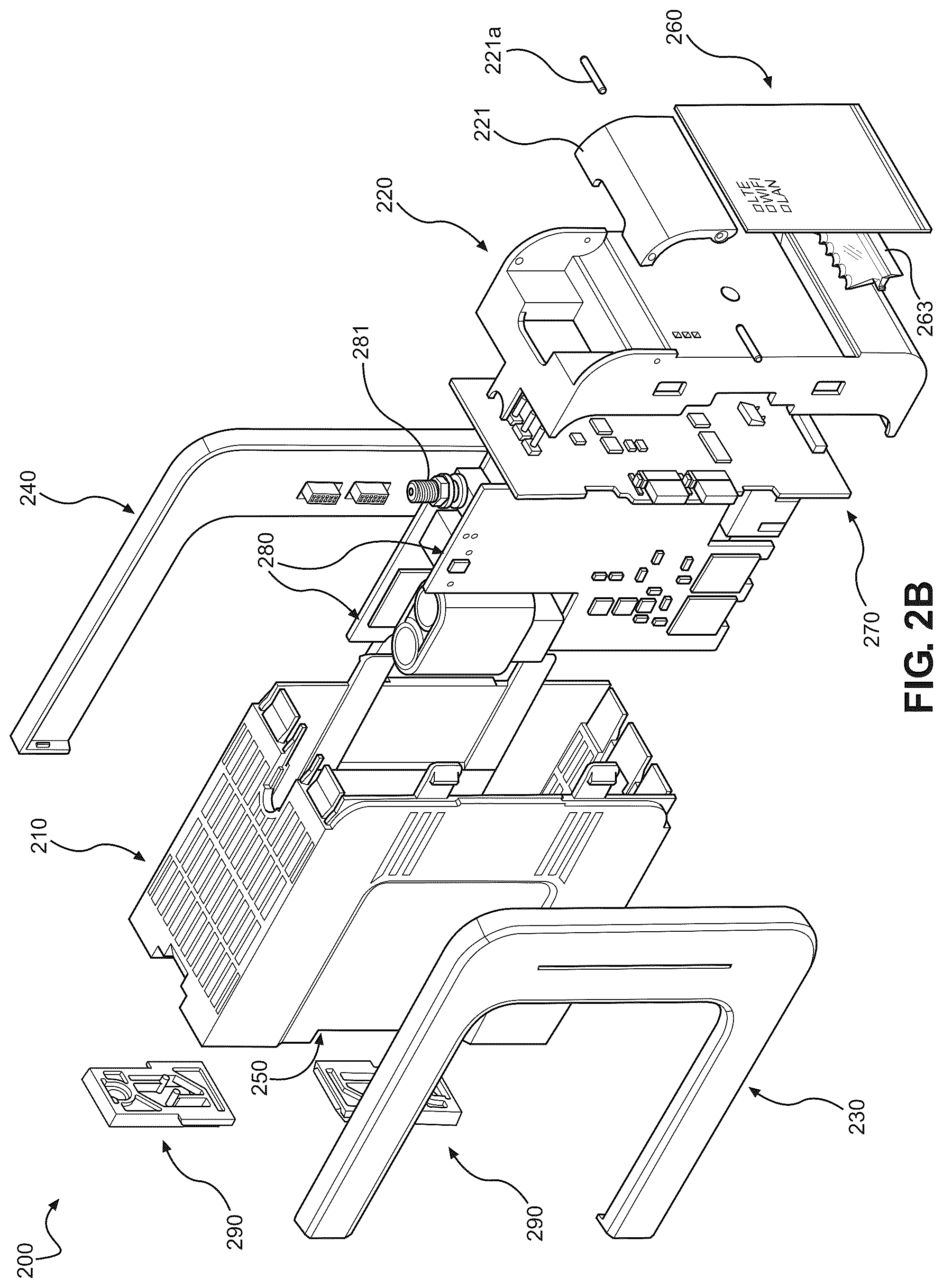 Patent US12581609 Figure 4 – Toolless computing housing assembly