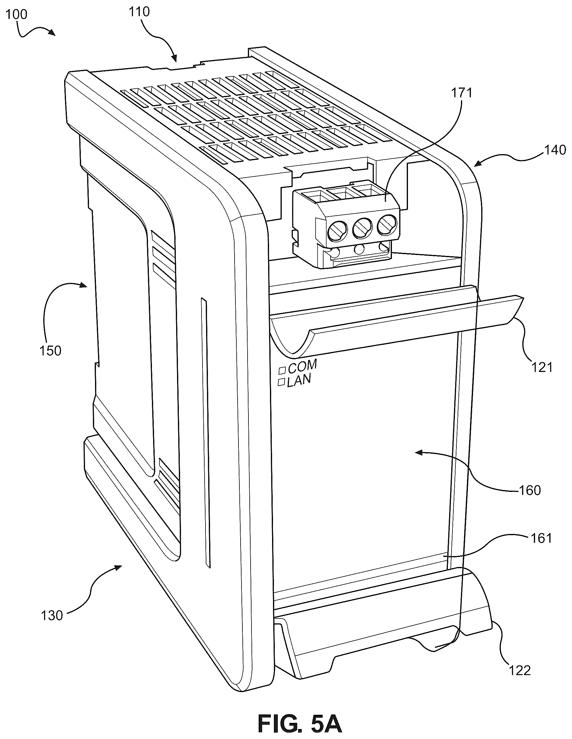 Patent US12581609 Figure 10 – Toolless computing housing assembly
