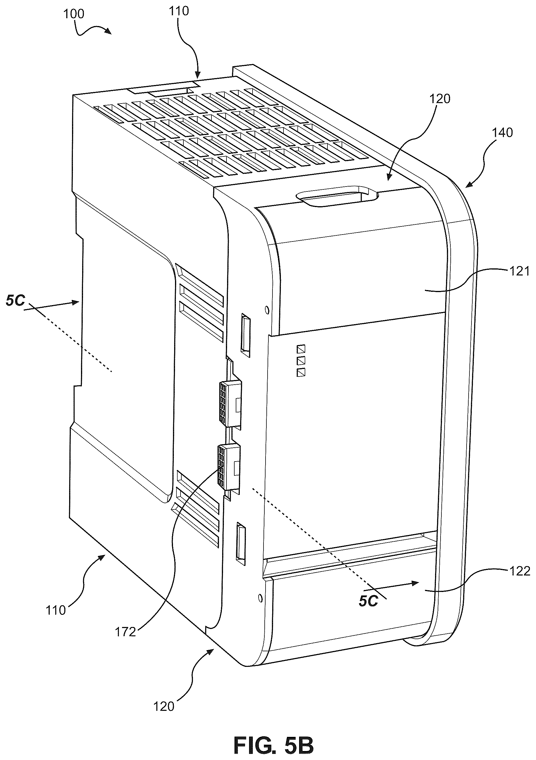 Patent US12581609 Figure 11 – Toolless computing housing assembly