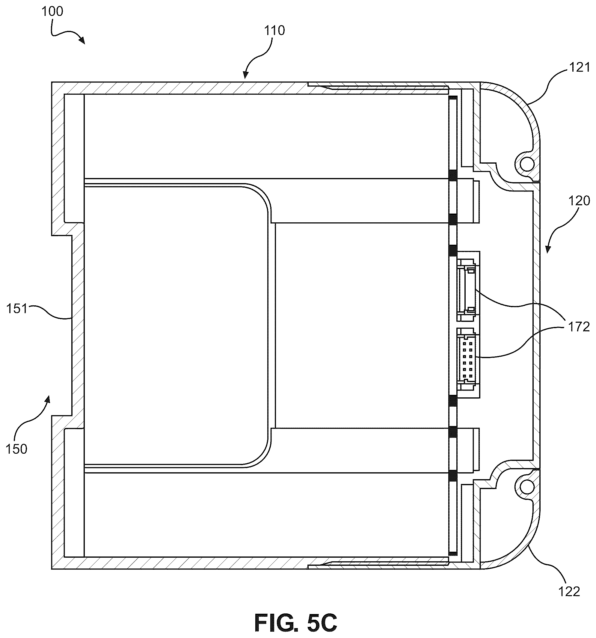 Patent US12581609 Figure 12 – Toolless computing housing assembly