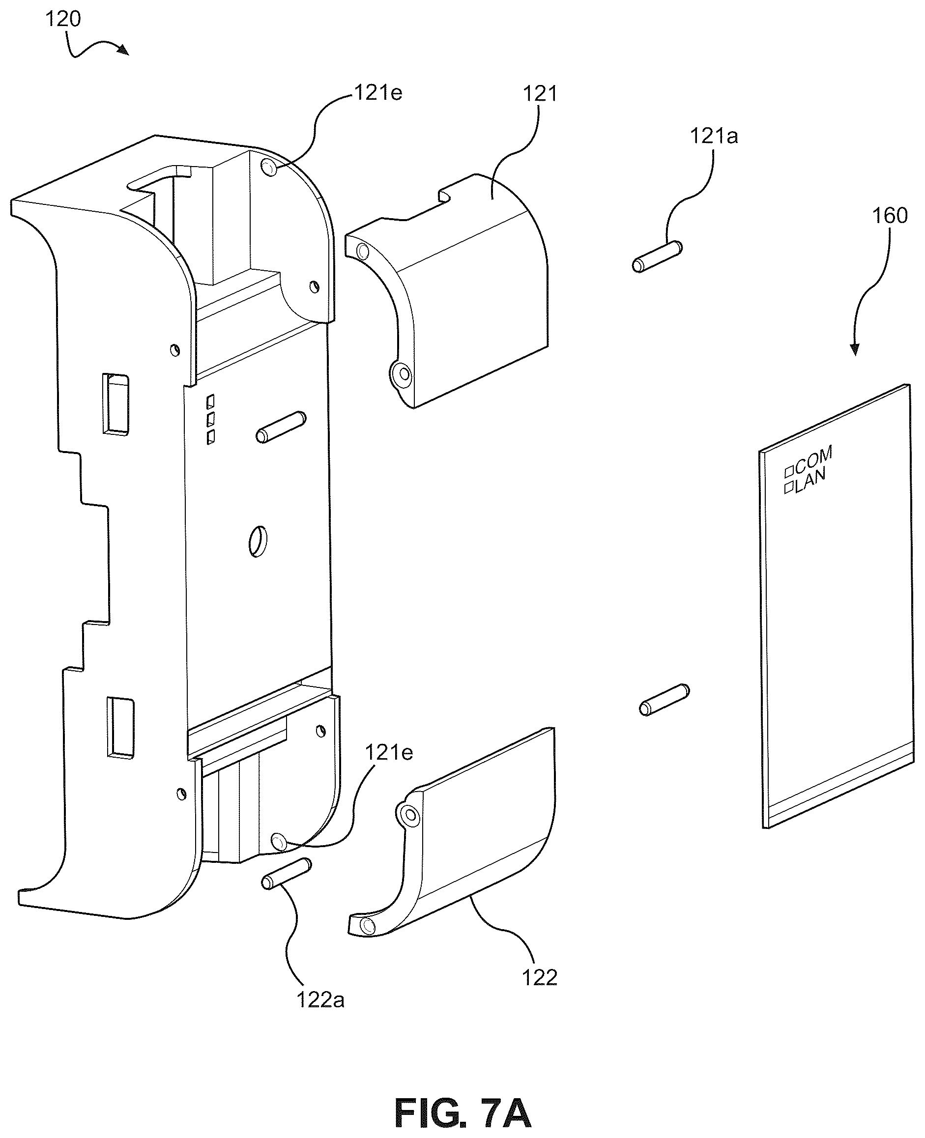 Patent US12581609 Figure 18 – Toolless computing housing assembly