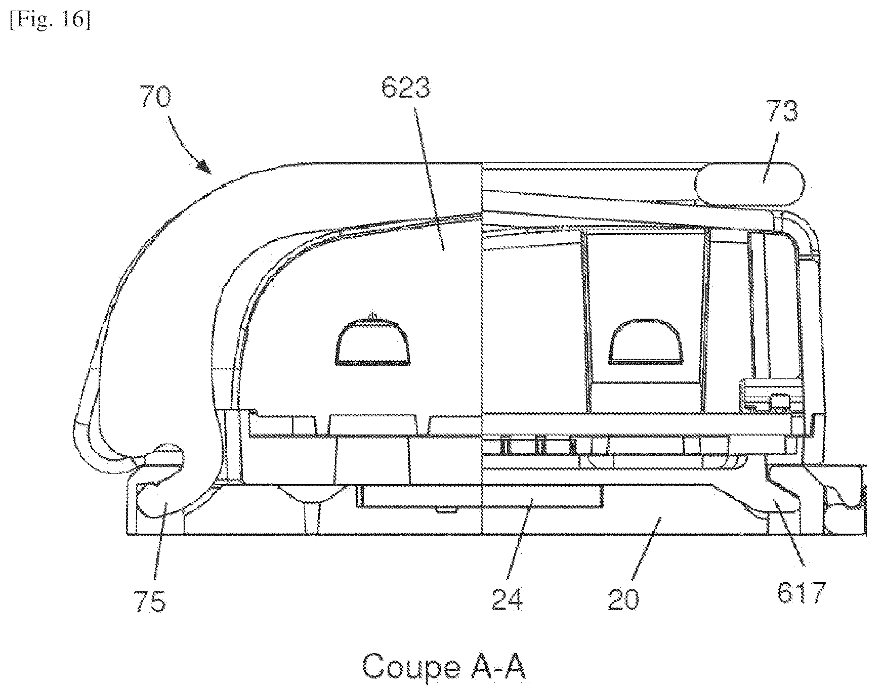 Patent US12581610 Figure 8 – Modular electronic assembly
