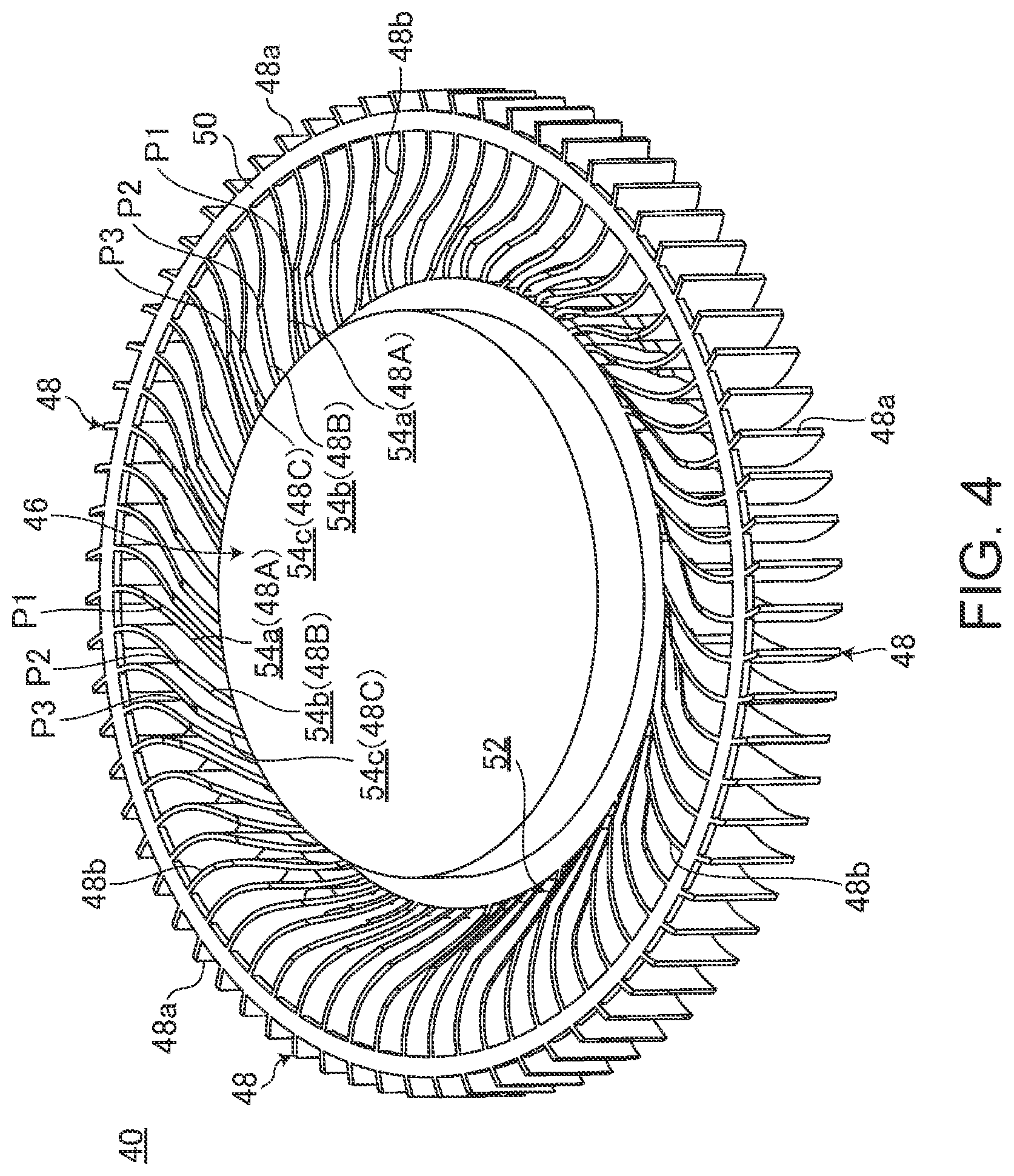 Patent US12581612 Figure 4 – Centrifugal fan and electronic apparatus