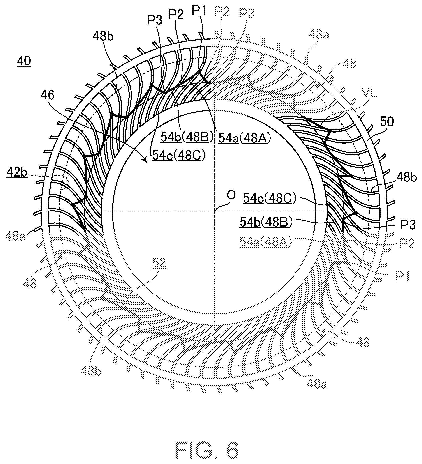 Patent US12581612 Figure 6 – Centrifugal fan and electronic apparatus