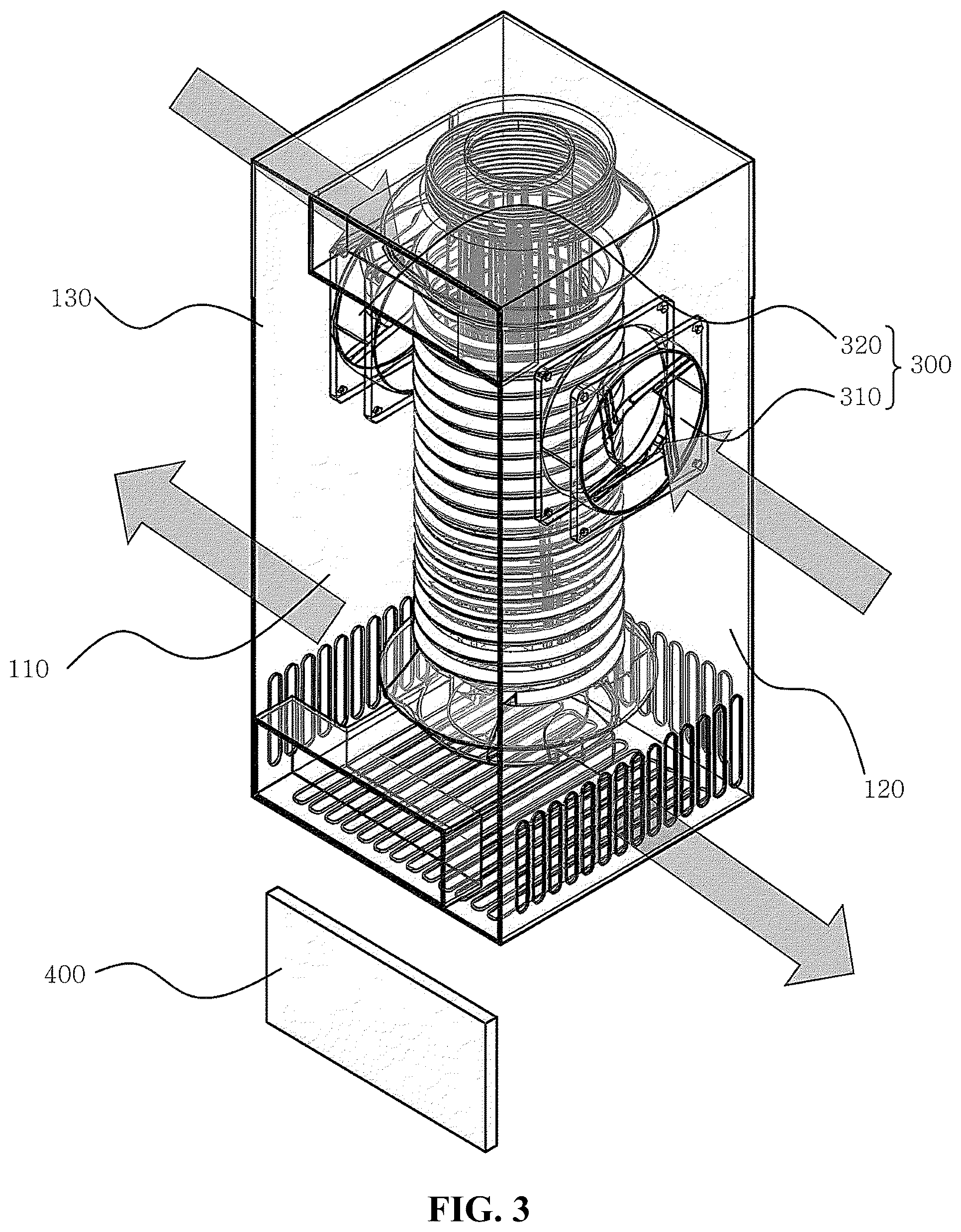 Patent US12581613 Figure 3 – Apparatus of improving durability based on dehumidification device