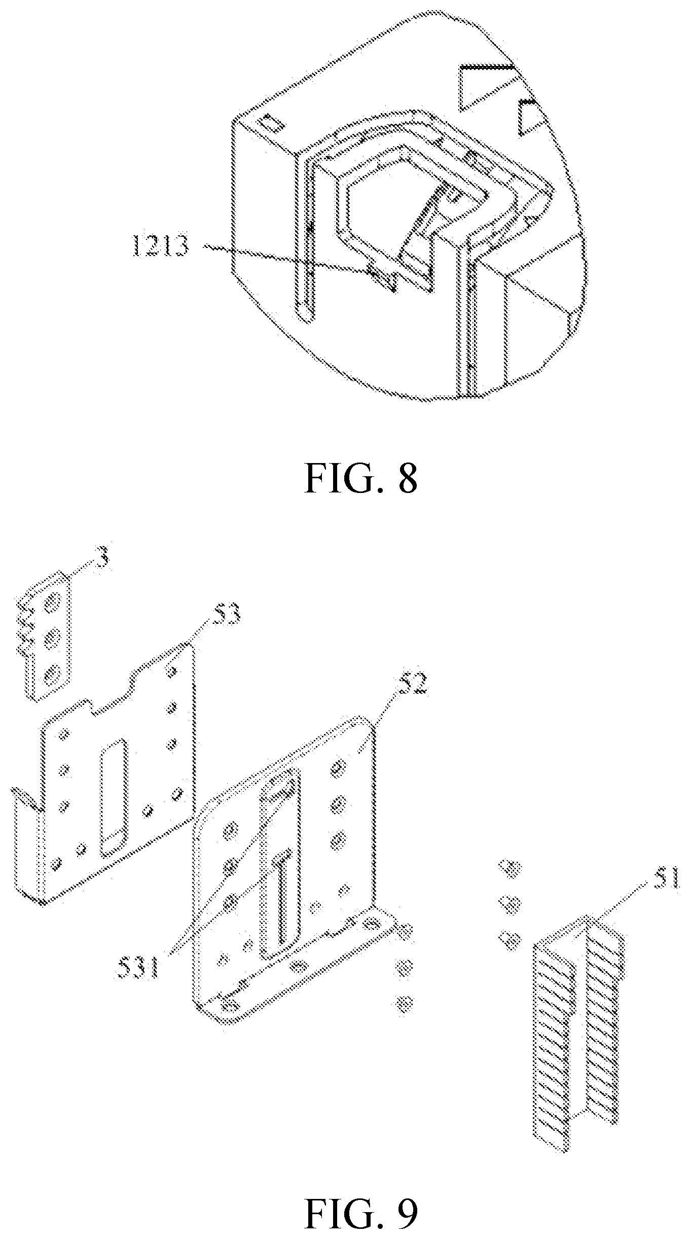 Patent US12581615 Figure 4 – Server chassis and server