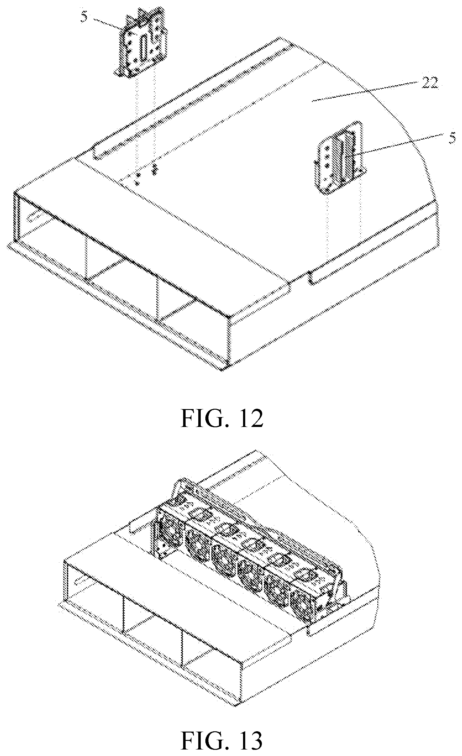 Patent US12581615 Figure 6 – Server chassis and server