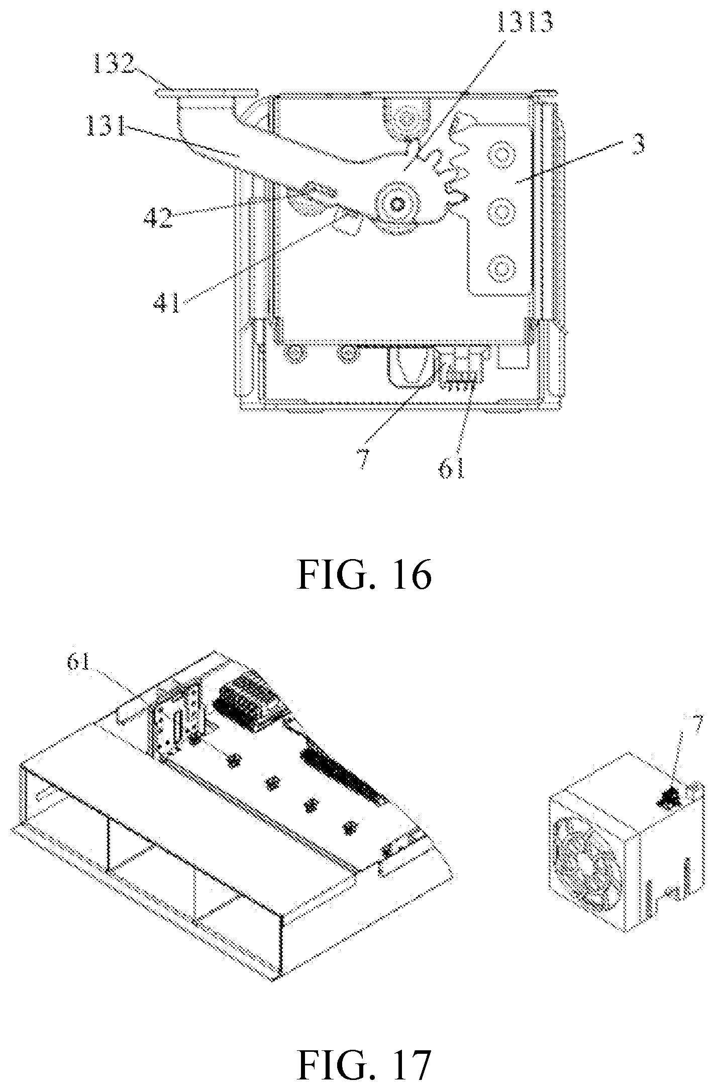 Patent US12581615 Figure 8 – Server chassis and server