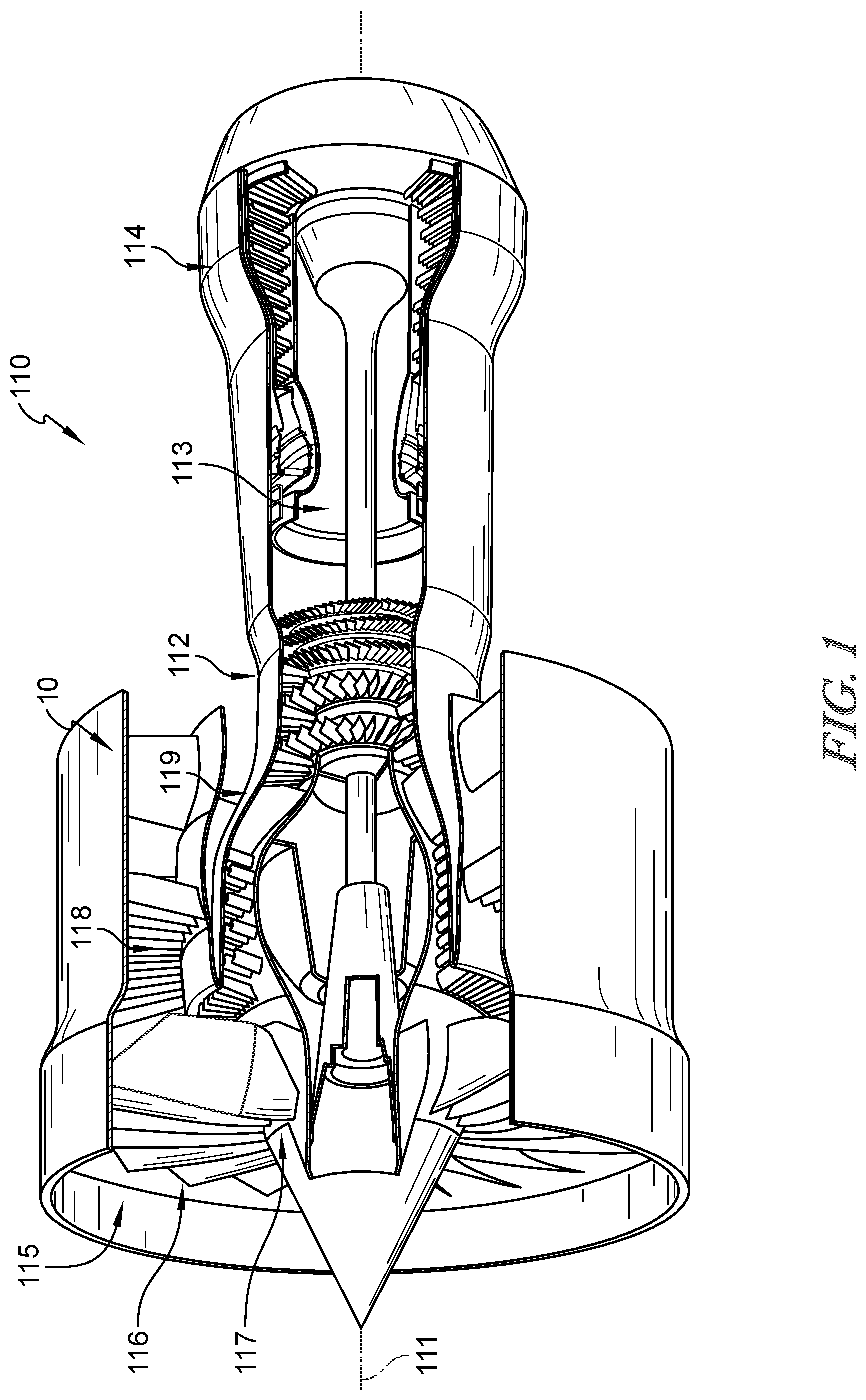 Patent US12581618 Figure 1 – Stacked cold plate with flow guiding vanes having through holes and method of manufacturing
