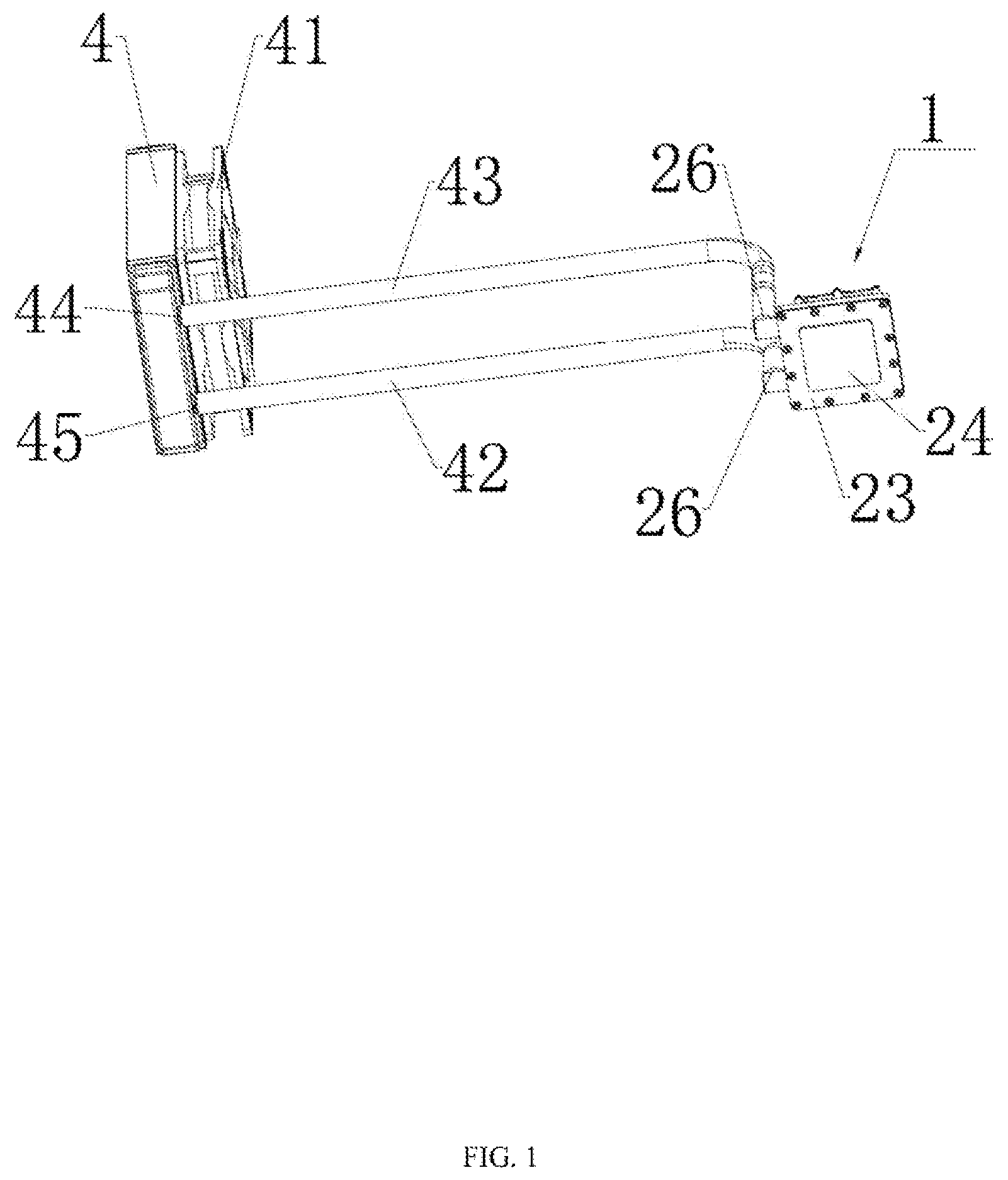 Patent US12581619 Figure 1 – Integral water-cooling radiator