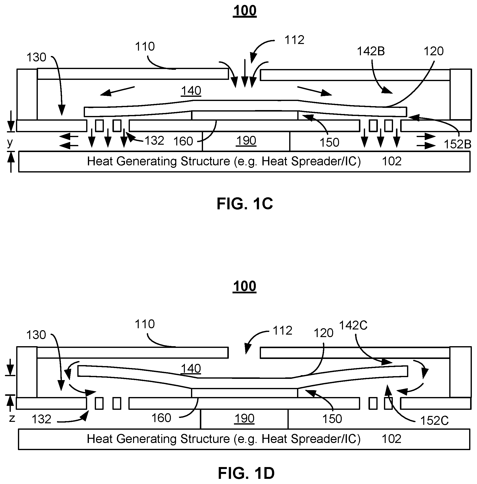 Patent US12581620 Figure 2 – Exit channel configuration for MEMS-based actuator systems