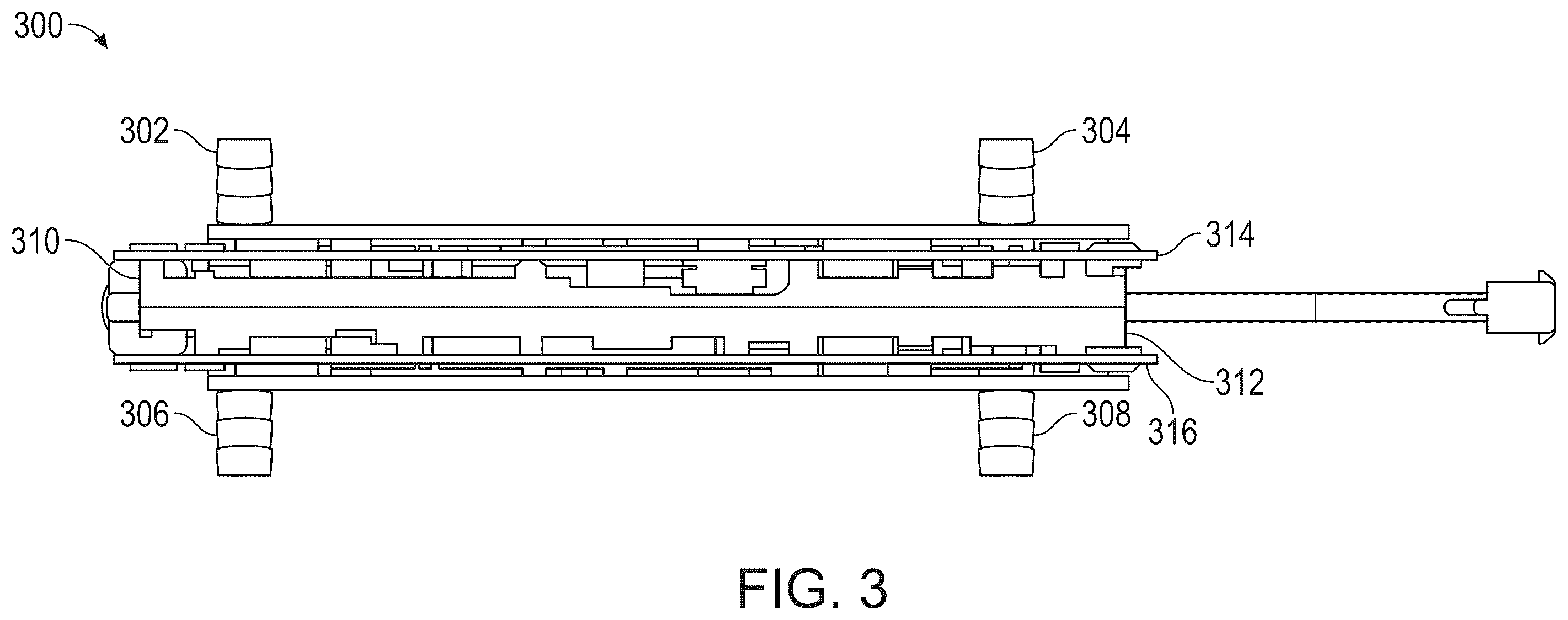 Patent US12581621 Figure 3 – High density computer cooling system