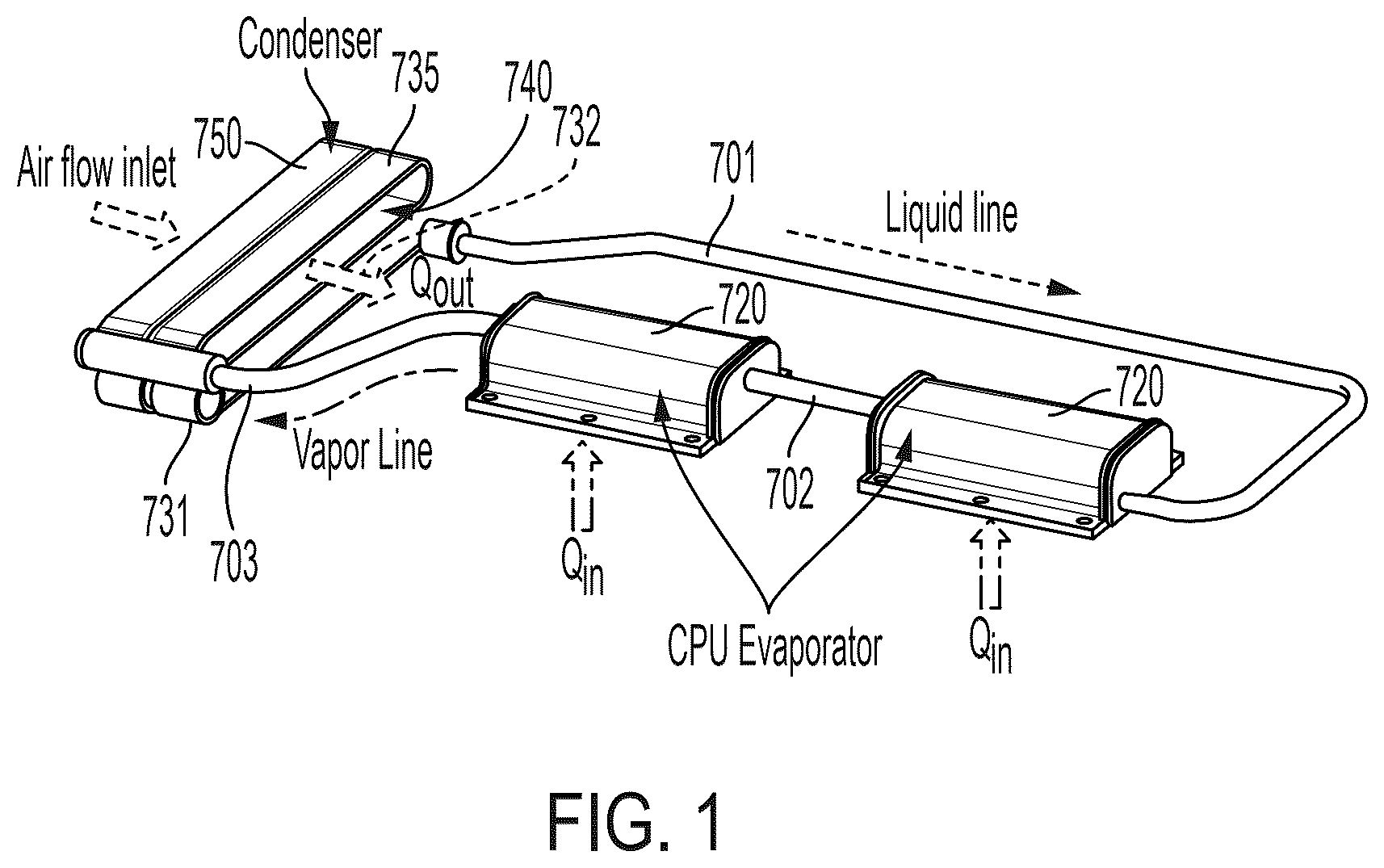 Patent US12581622 — Metallic thermal interface materials and associated devices, systems, and methods — Figure 1