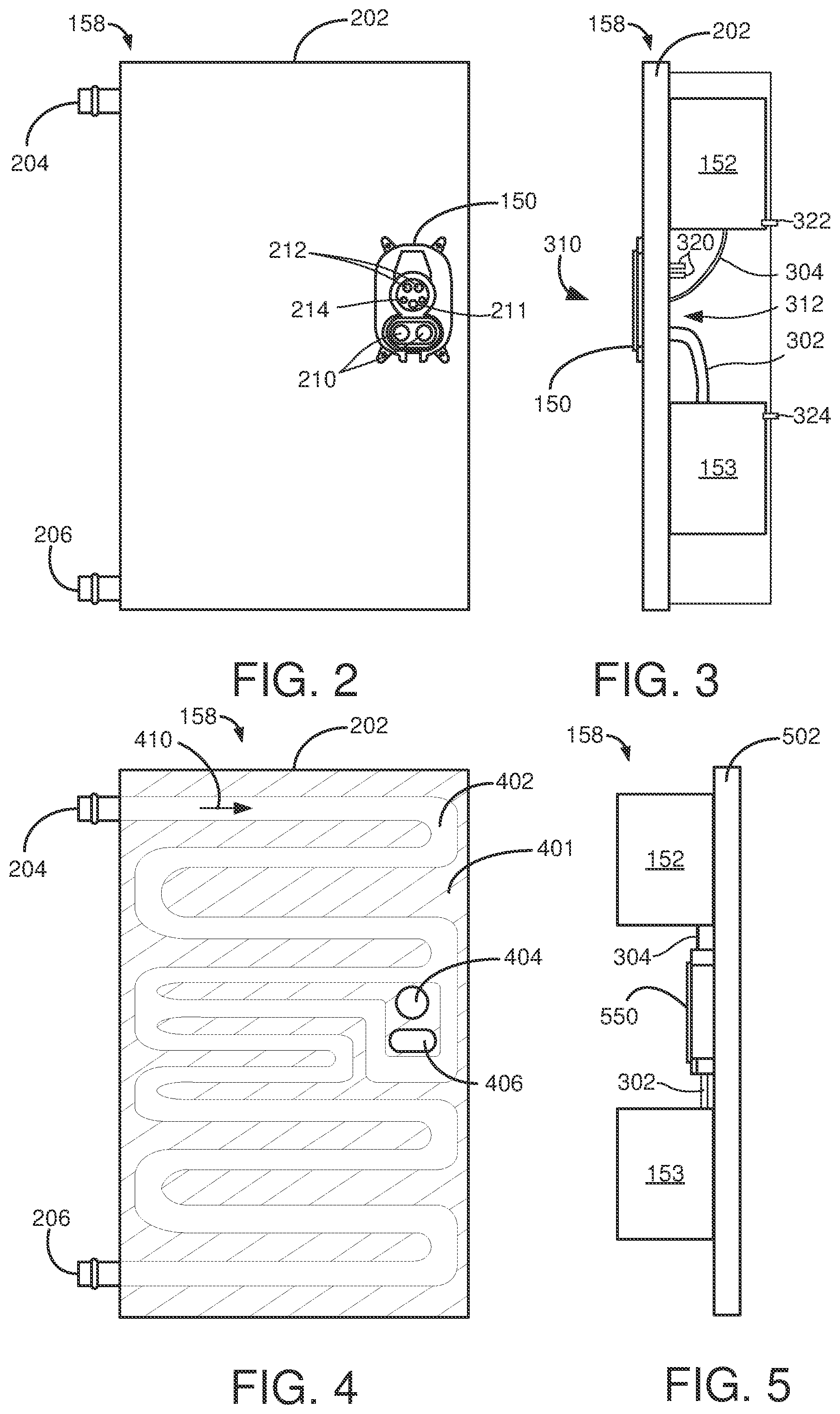 Patent US12581624 Figure 2 – Vehicle charging system and method, with power converters directly coupled to liquid cooled cold plate