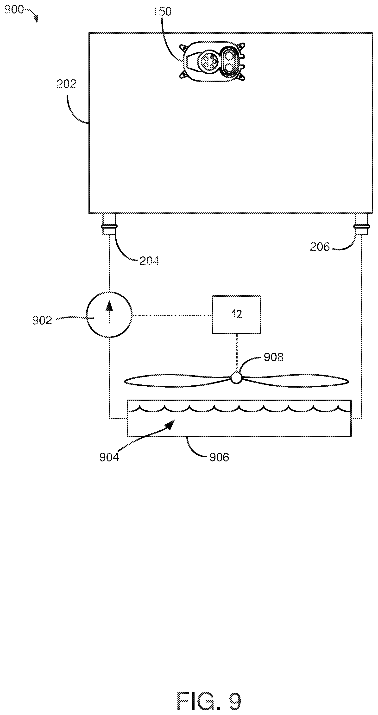 Patent US12581624 Figure 5 – Vehicle charging system and method, with power converters directly coupled to liquid cooled cold plate