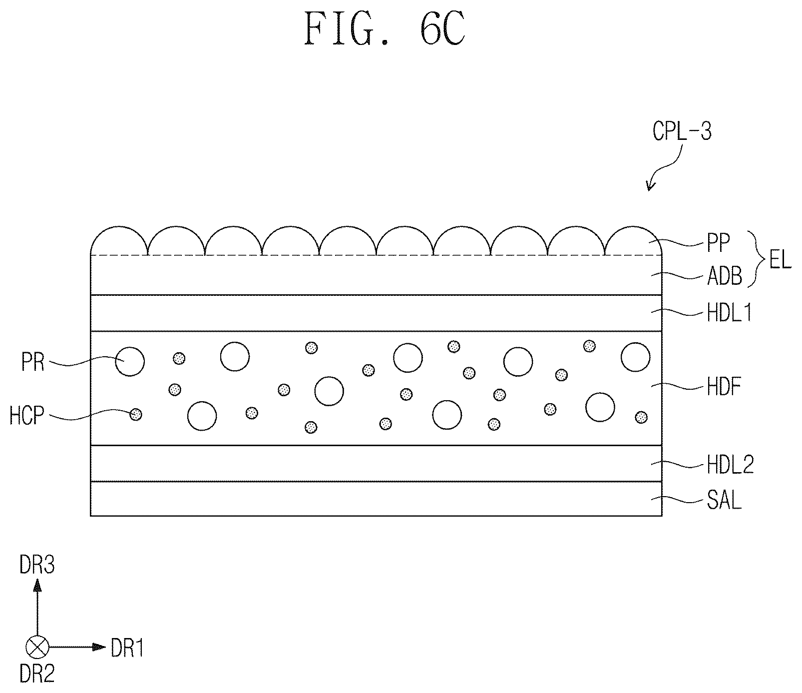 Patent US12581626 Figure 6 – Display device, functional layer included in display device and method of manufacturing display device