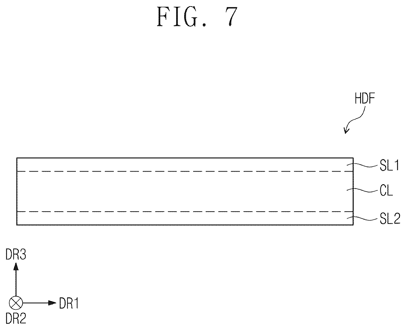 Patent US12581626 Figure 7 – Display device, functional layer included in display device and method of manufacturing display device
