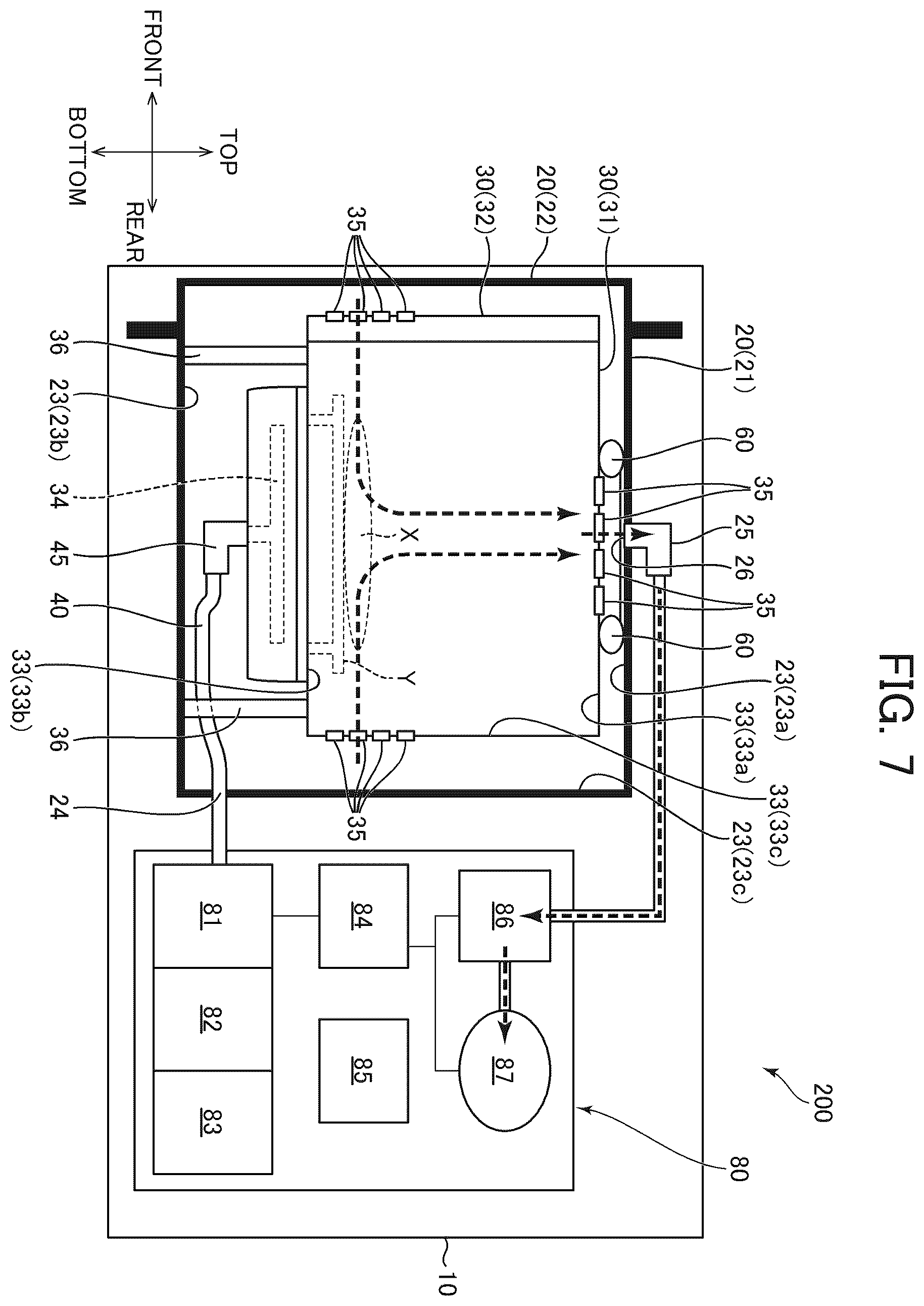 Patent US12581627 Figure 6 – Device with a microwave shielding container