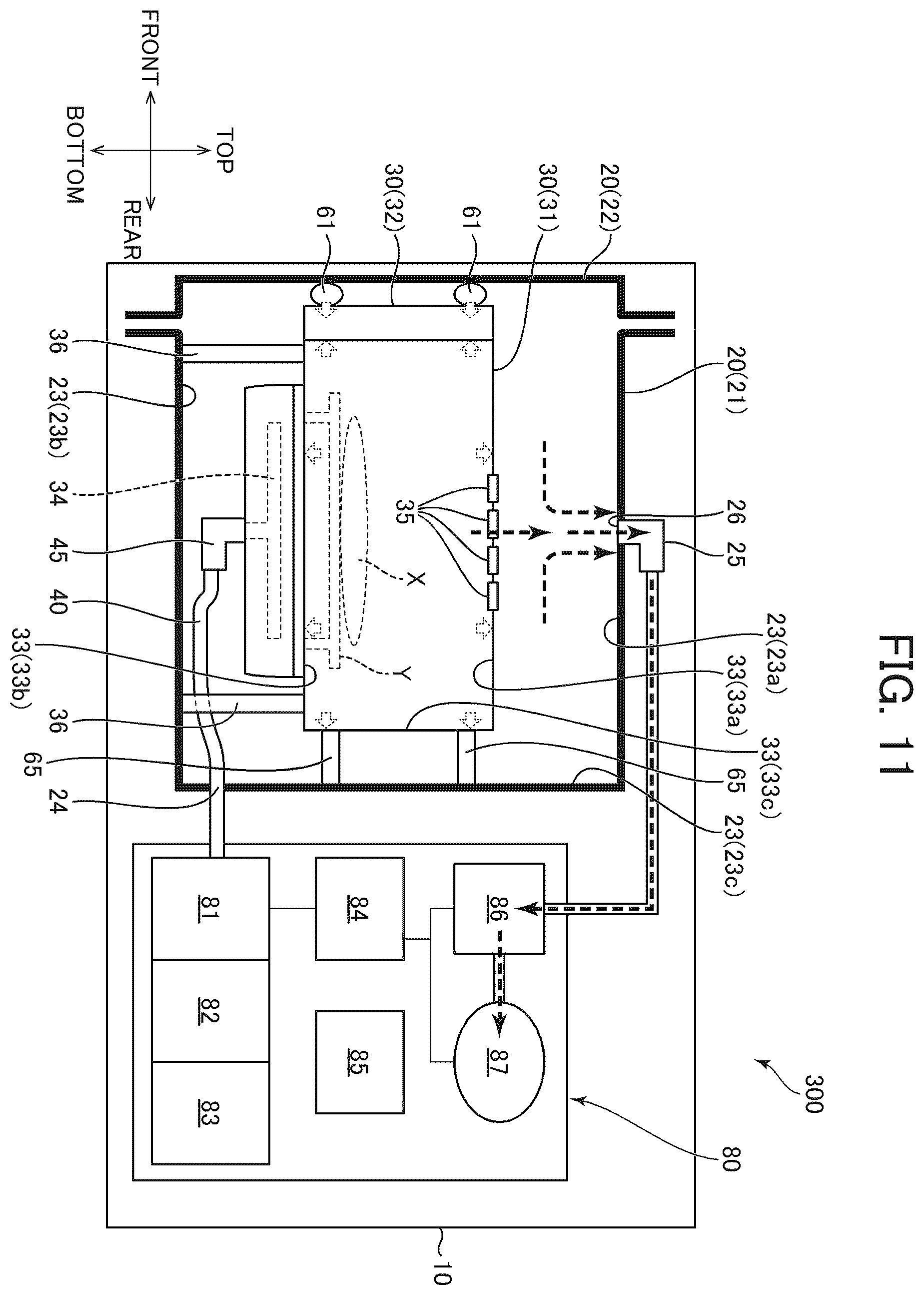 Patent US12581627 Figure 10 – Device with a microwave shielding container