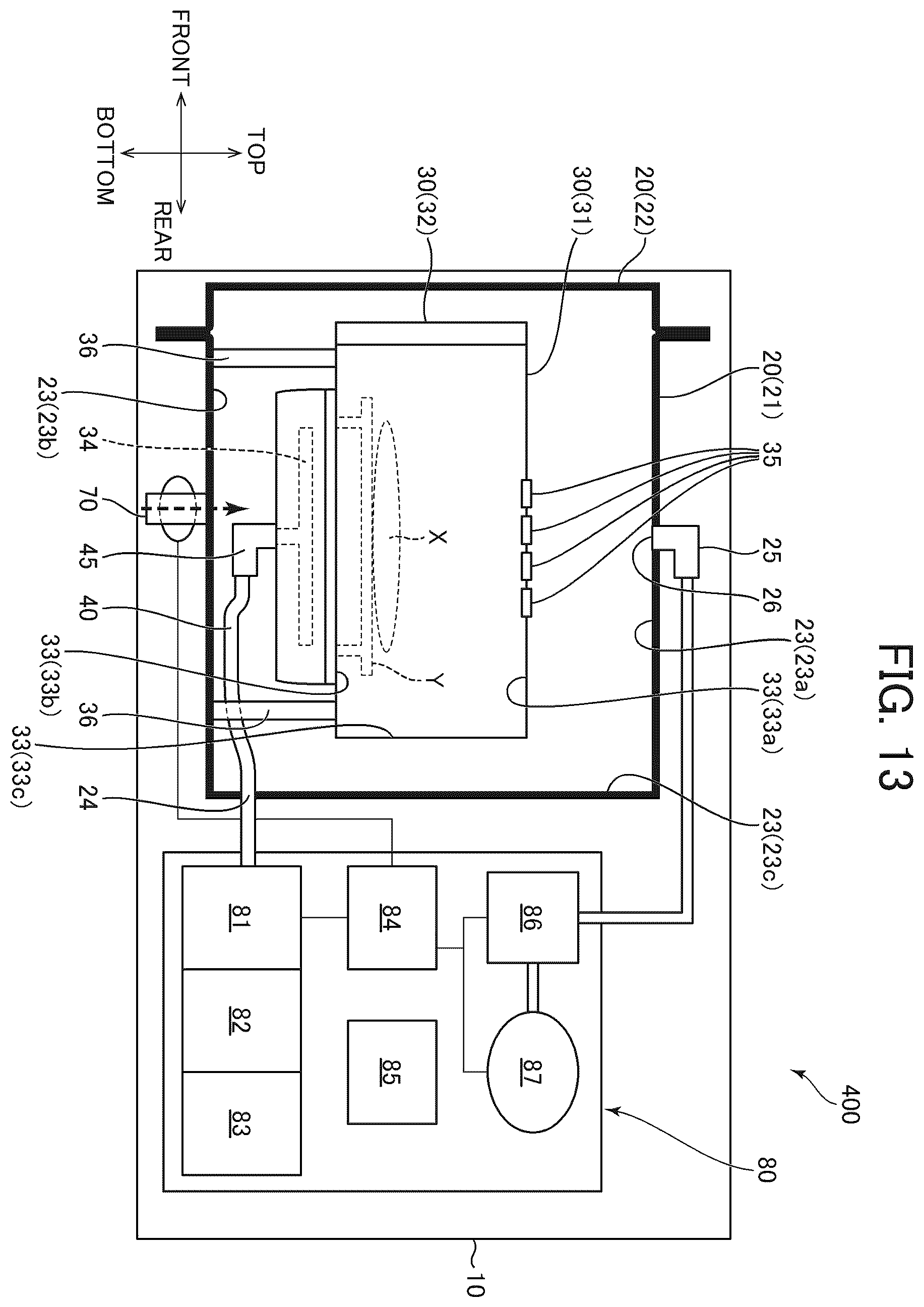 Patent US12581627 Figure 12 – Device with a microwave shielding container