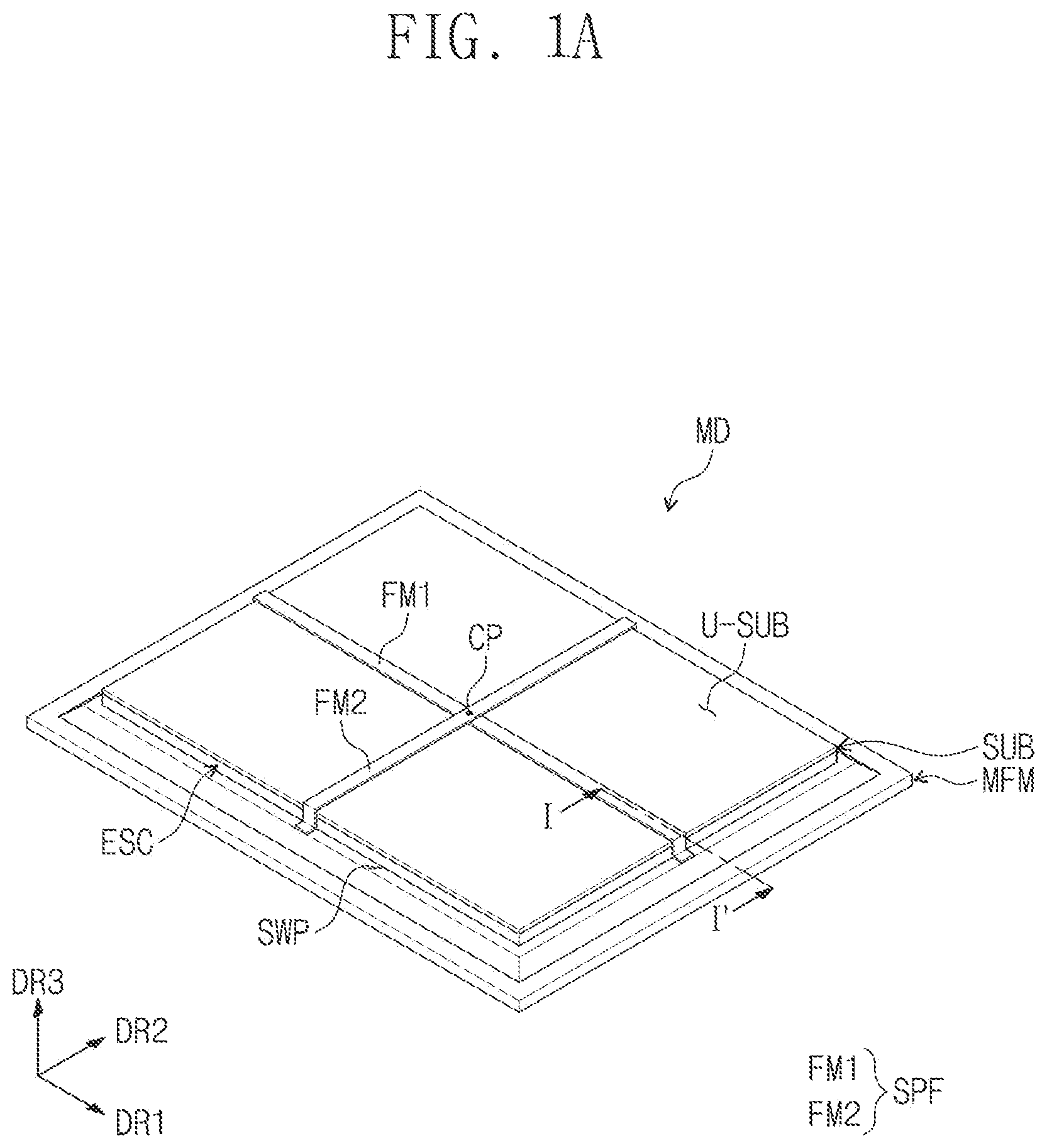 Patent US12581632 Figure 1 – Mapping device including electrostatic chuck and anti- separation frame