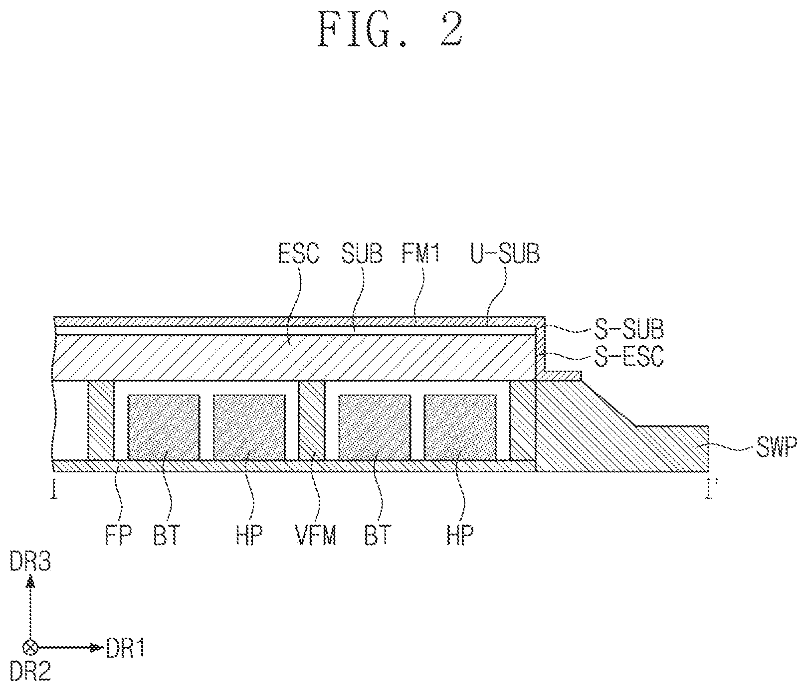 Patent US12581632 Figure 3 – Mapping device including electrostatic chuck and anti- separation frame
