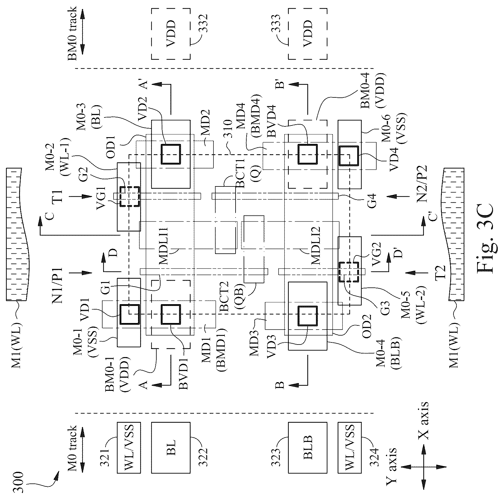 Patent US12581635 Figure 5 – Integrated circuit device and method