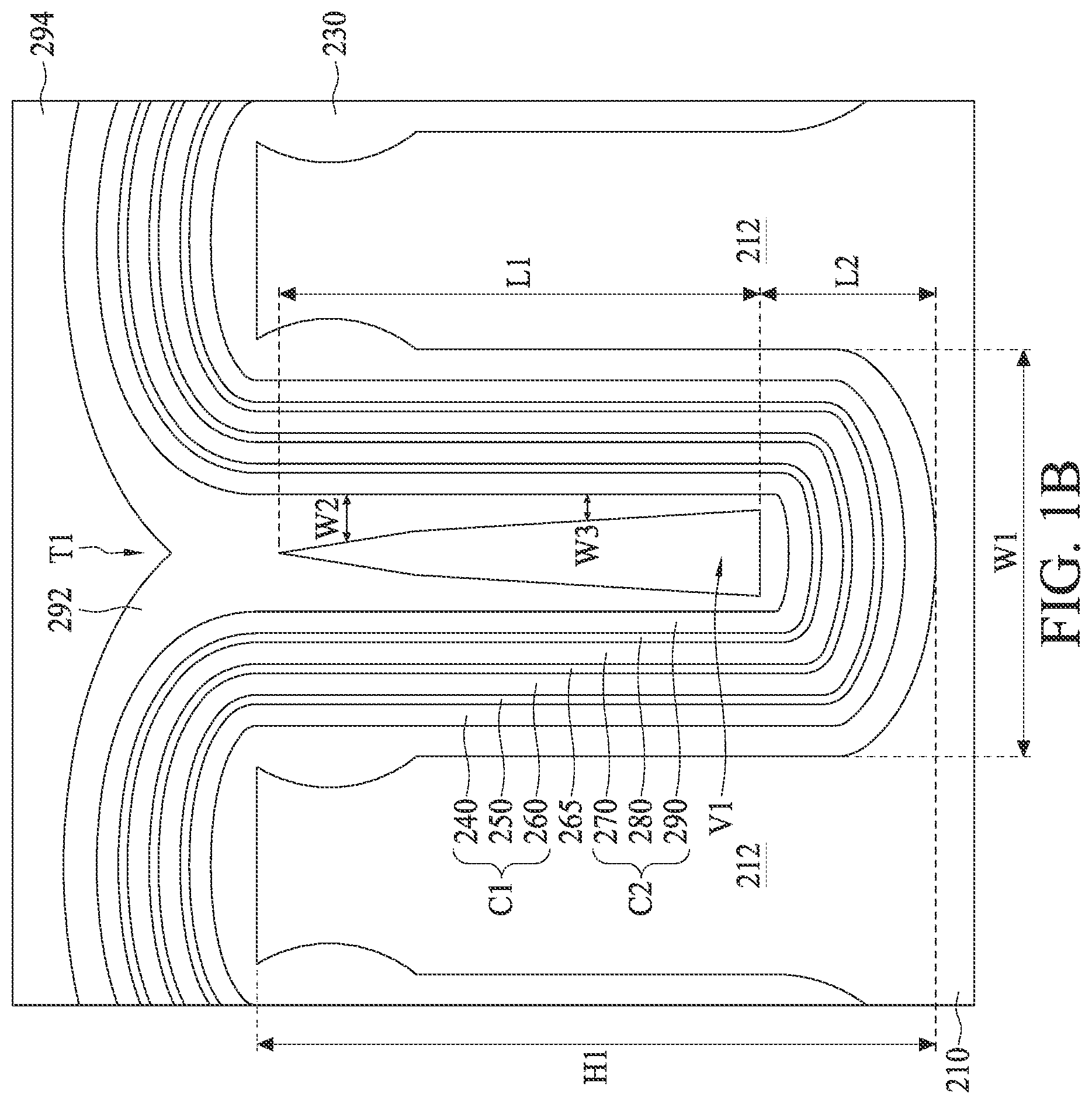 Patent US12581636 Figure 2 – Stress absorbing trench capacitor and method for forming the same